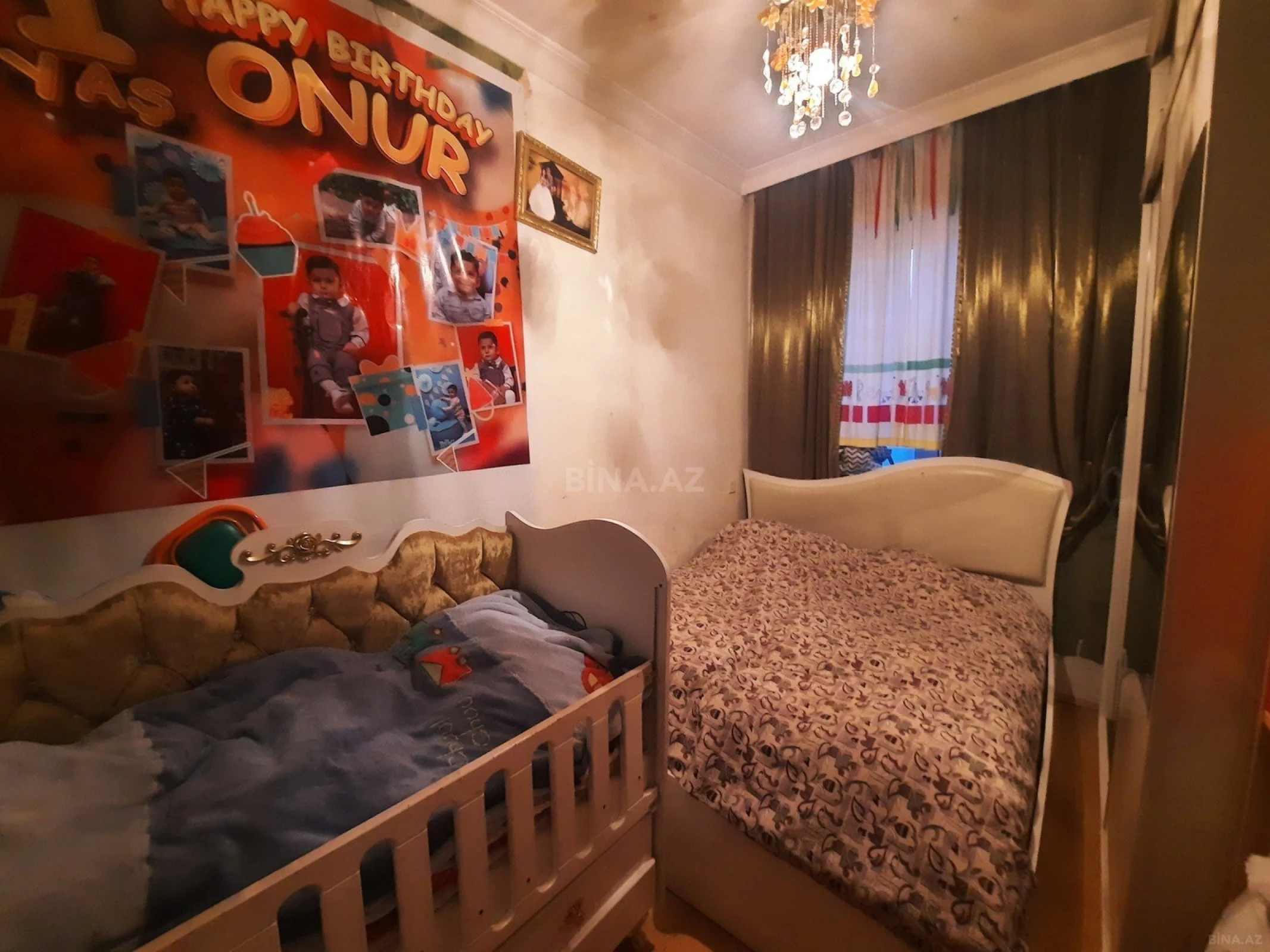 Satılır 2 otaqlı mənzil 55 m²