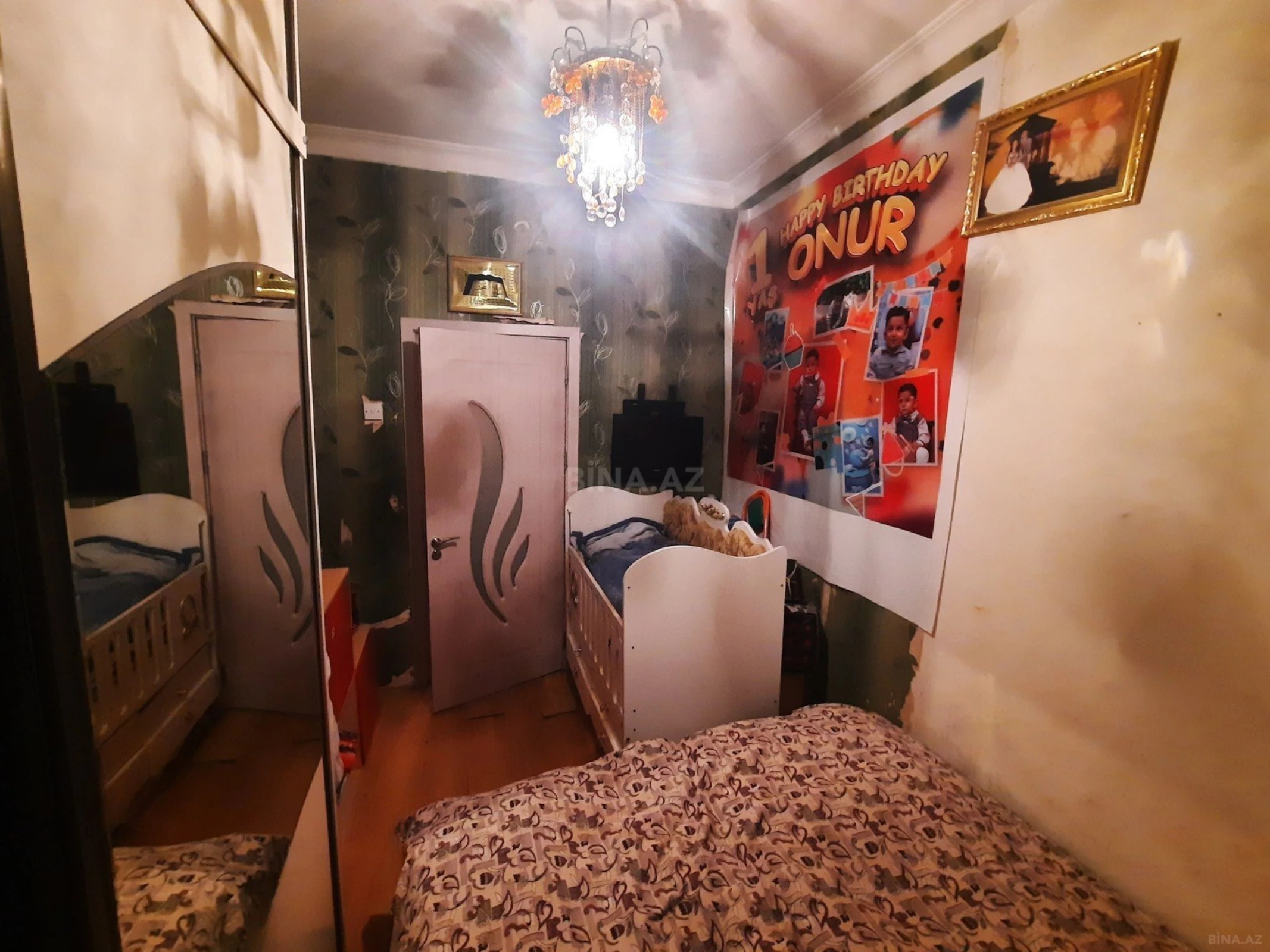 Satılır 2 otaqlı mənzil 55 m²
