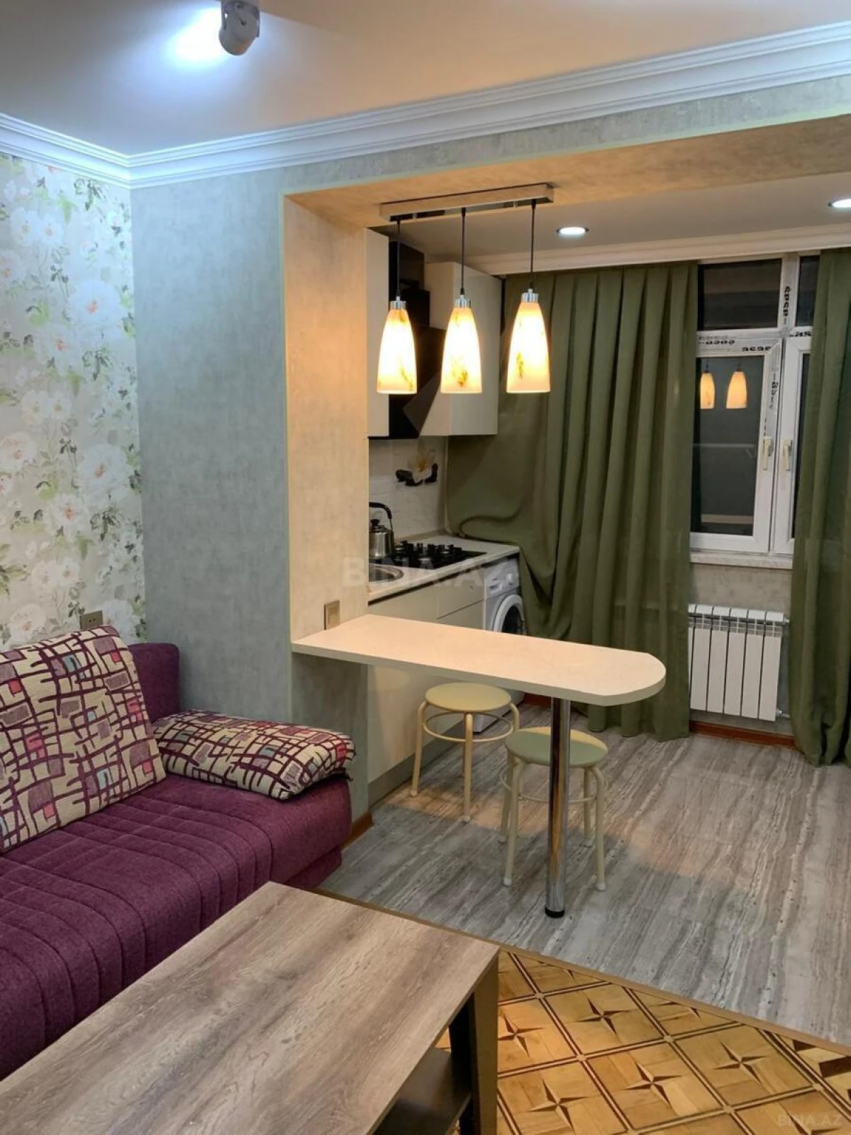 Kirayə verilir 2 otaqlı mənzil 55 m²