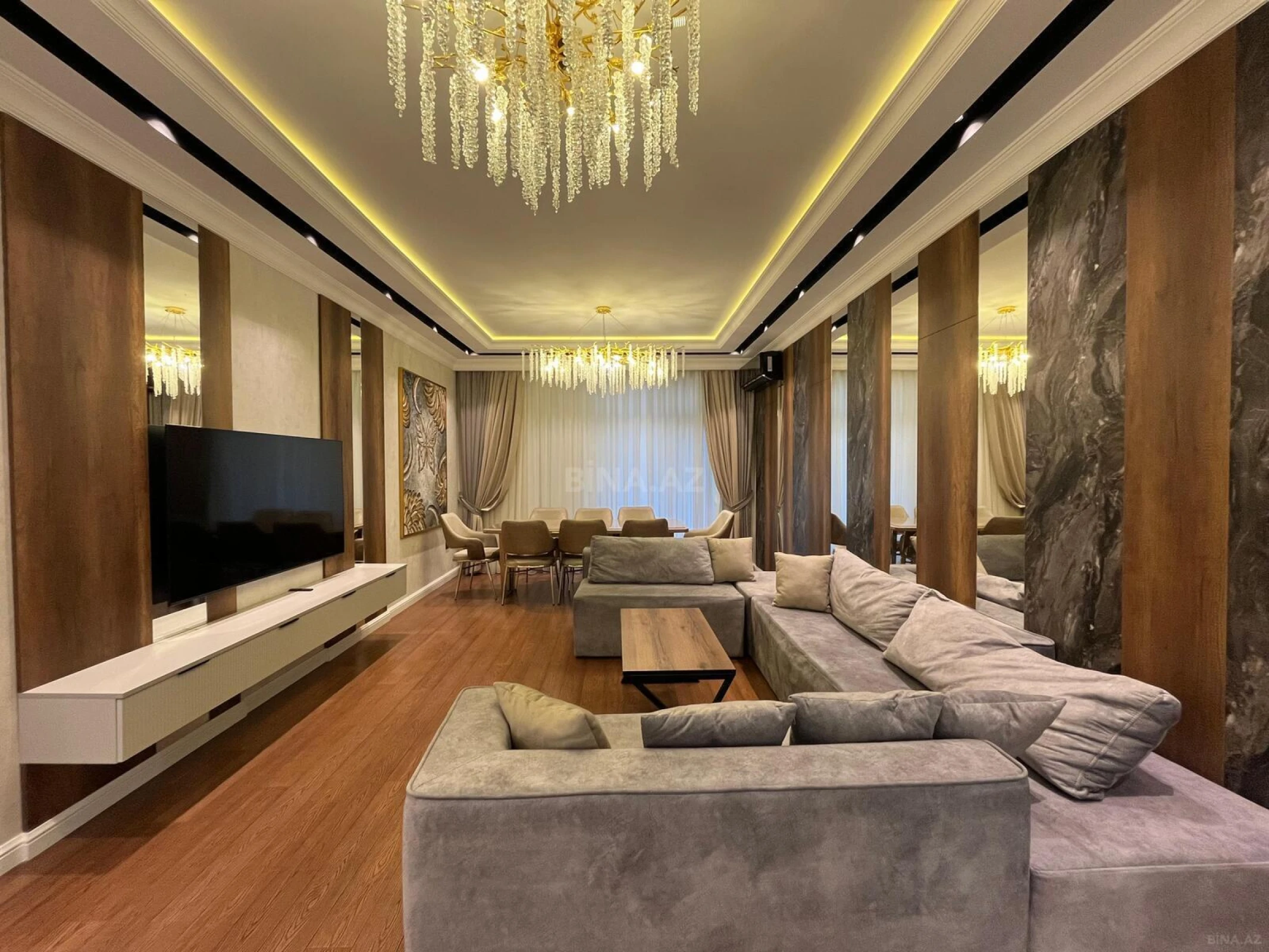 Kirayə verilir 2 otaqlı mənzil 105 m²