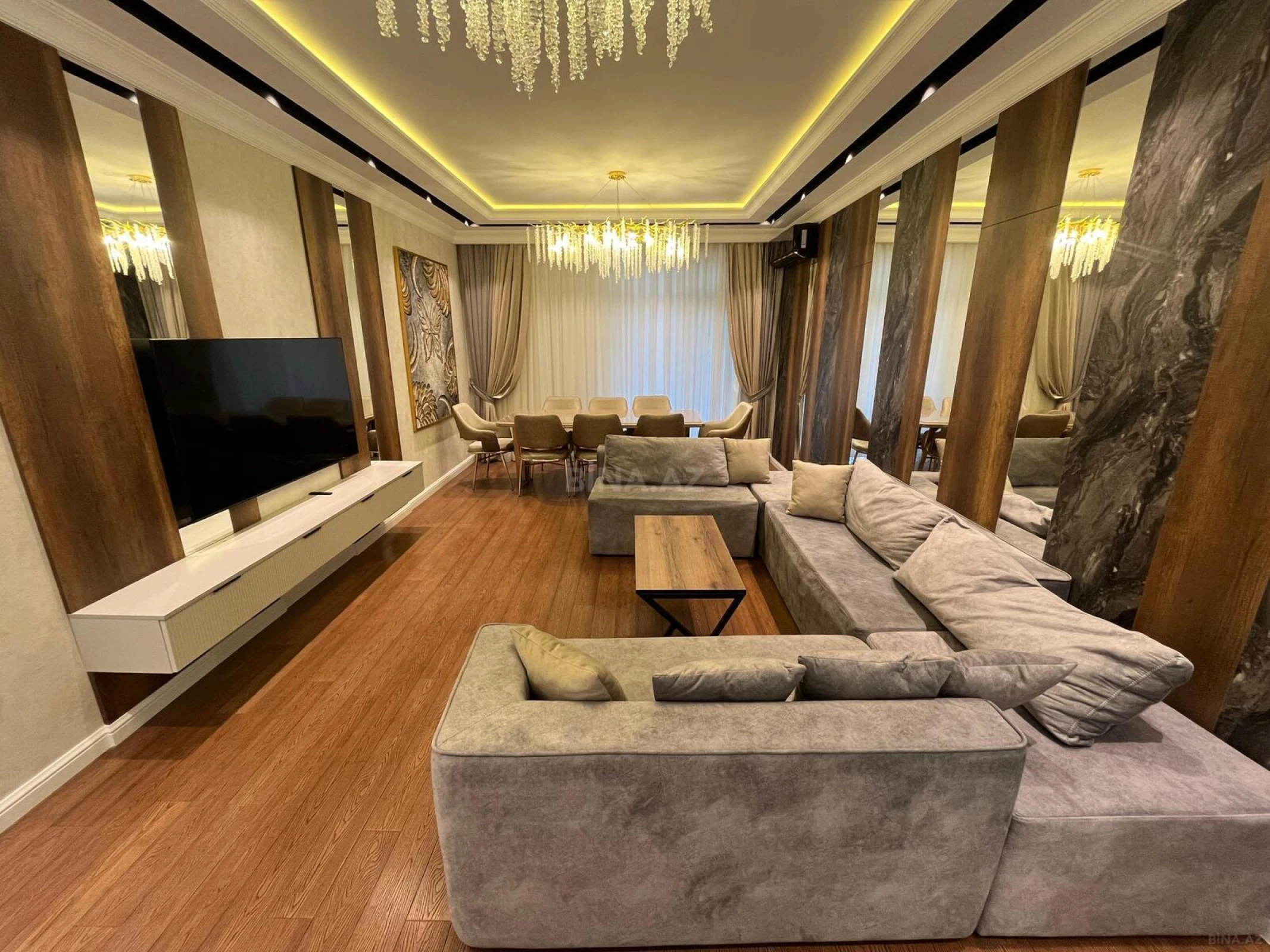 Kirayə verilir 2 otaqlı mənzil 105 m²