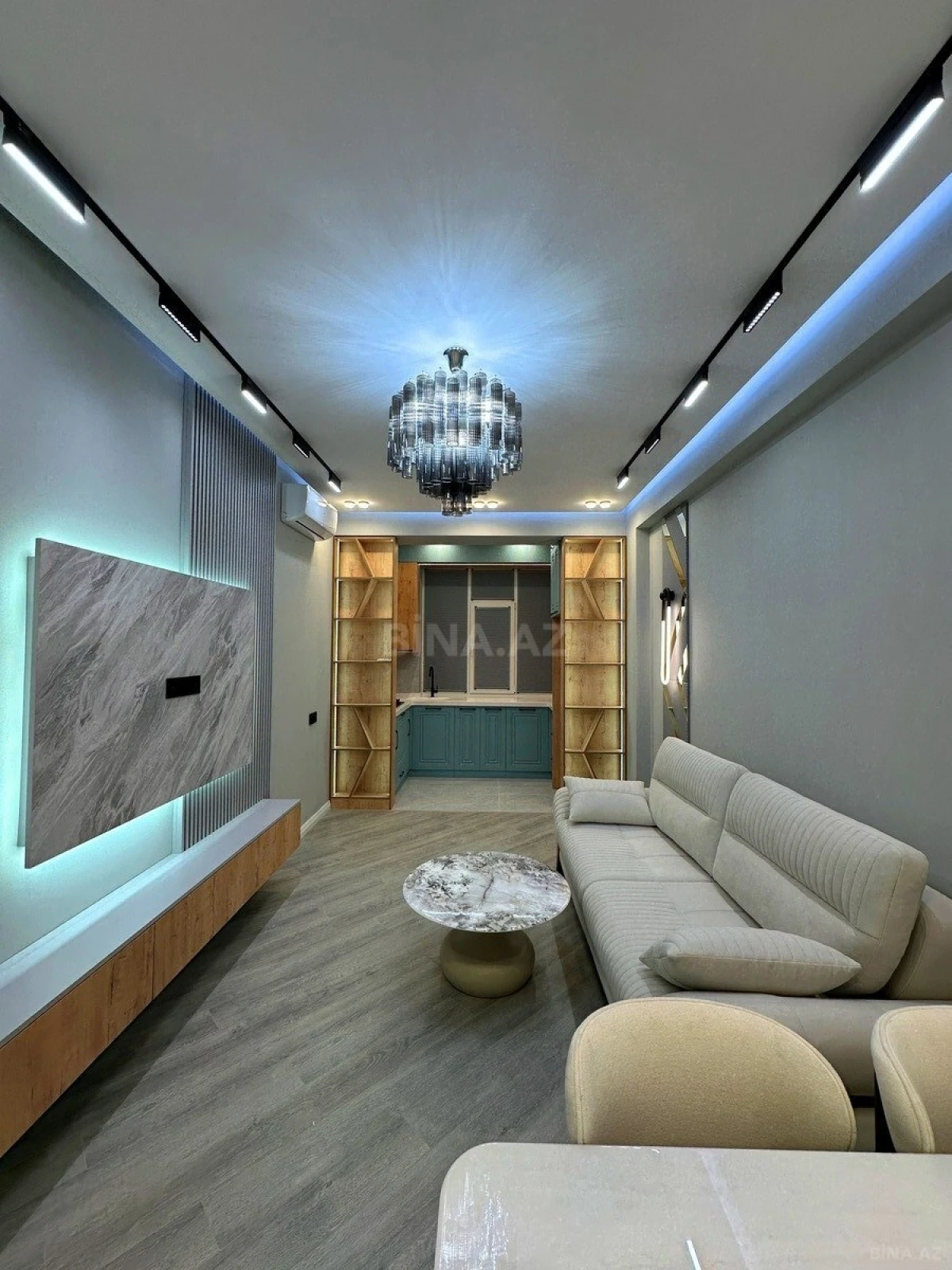 Satılır 2 otaqlı mənzil 55 m²