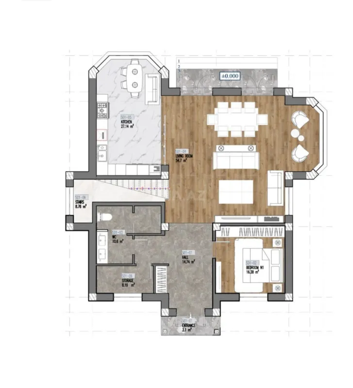 Satılır 8 otaqlı həyət evi 390 m²