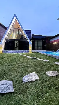 Kirayə verilir 4 otaqlı həyət evi 140 m² — Şəki 4 otaq 140.00 m²