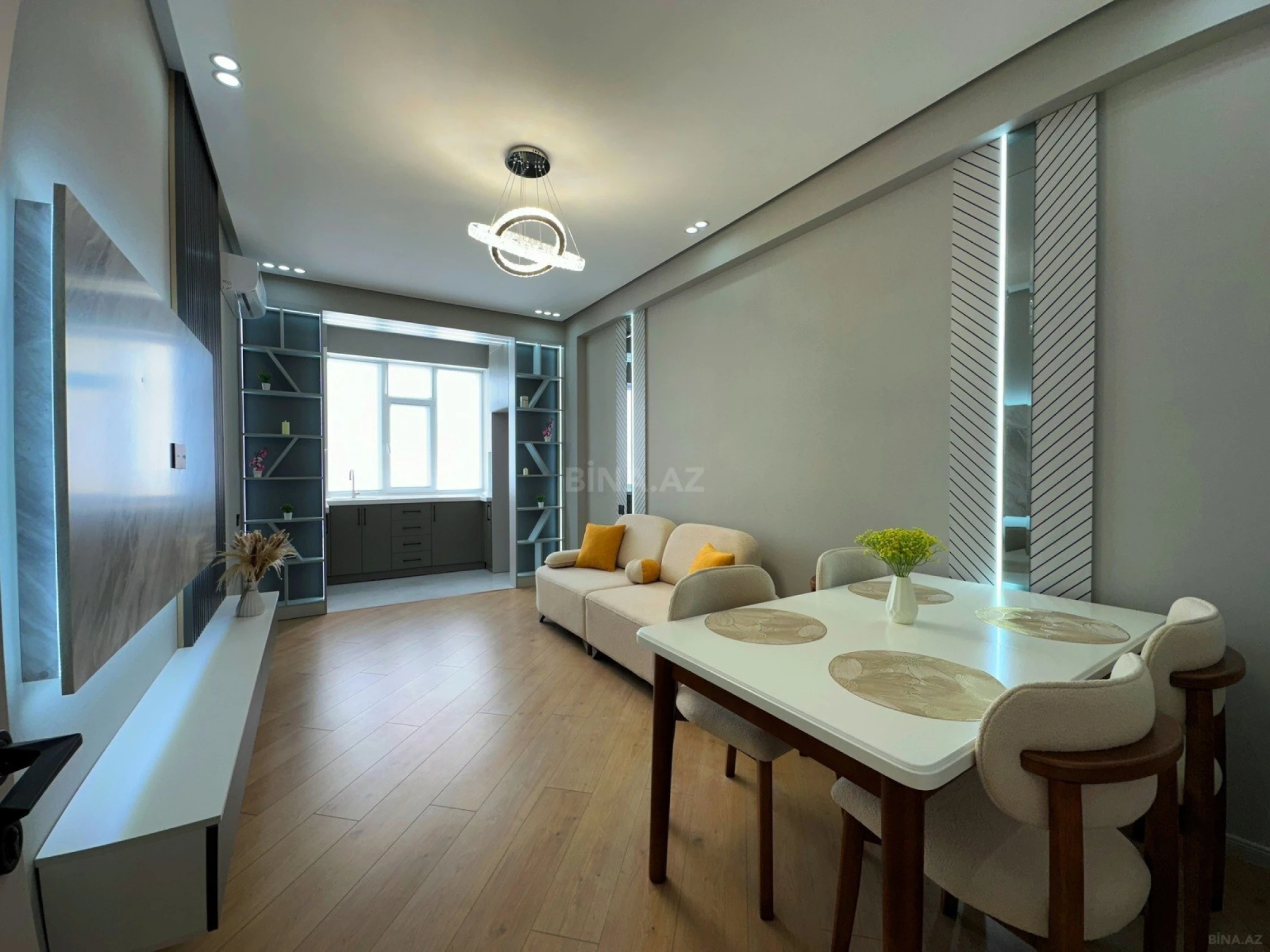 Satılır 2 otaqlı mənzil 55 m²