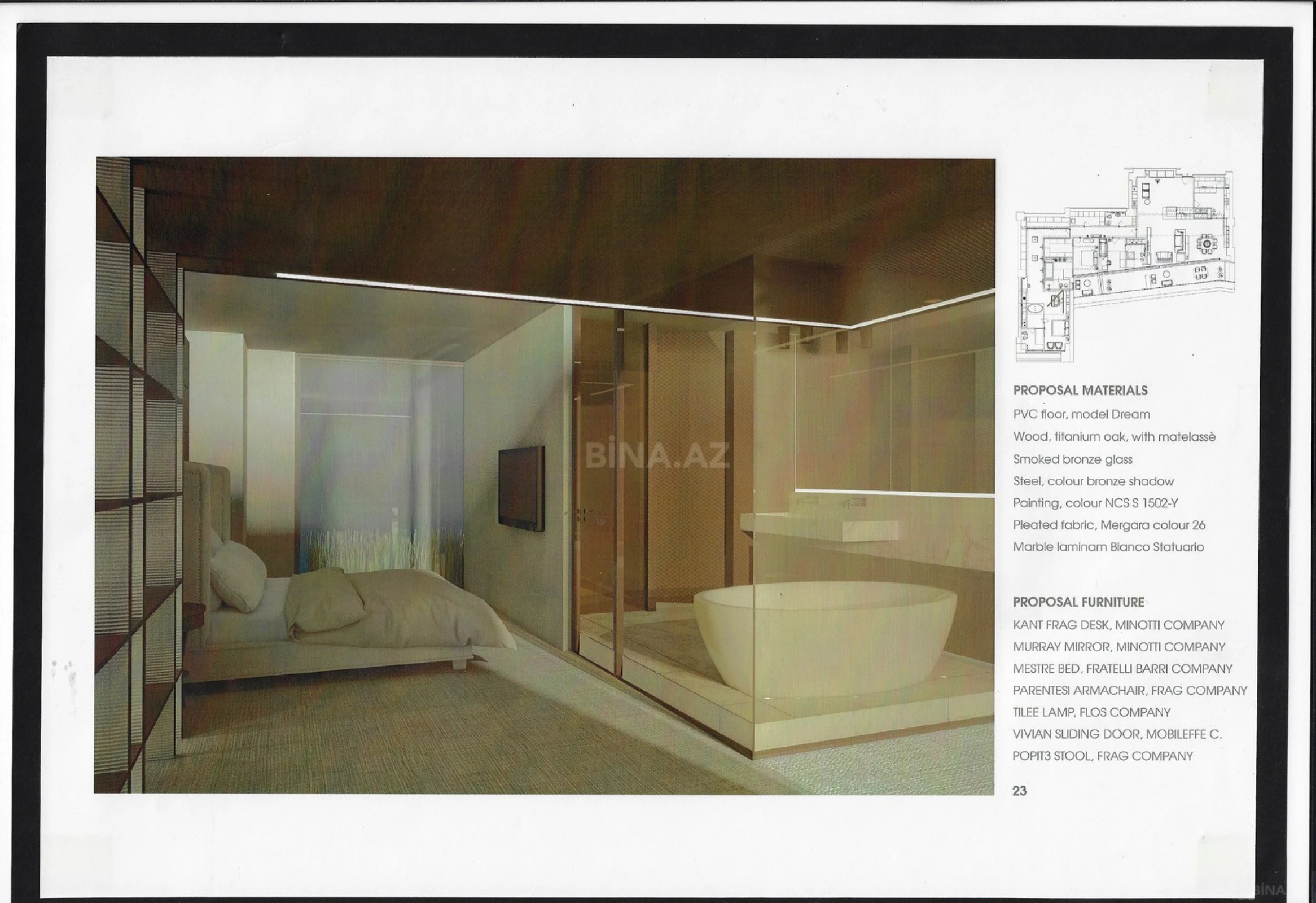 Satılır 4 otaqlı mənzil 288.8 m²