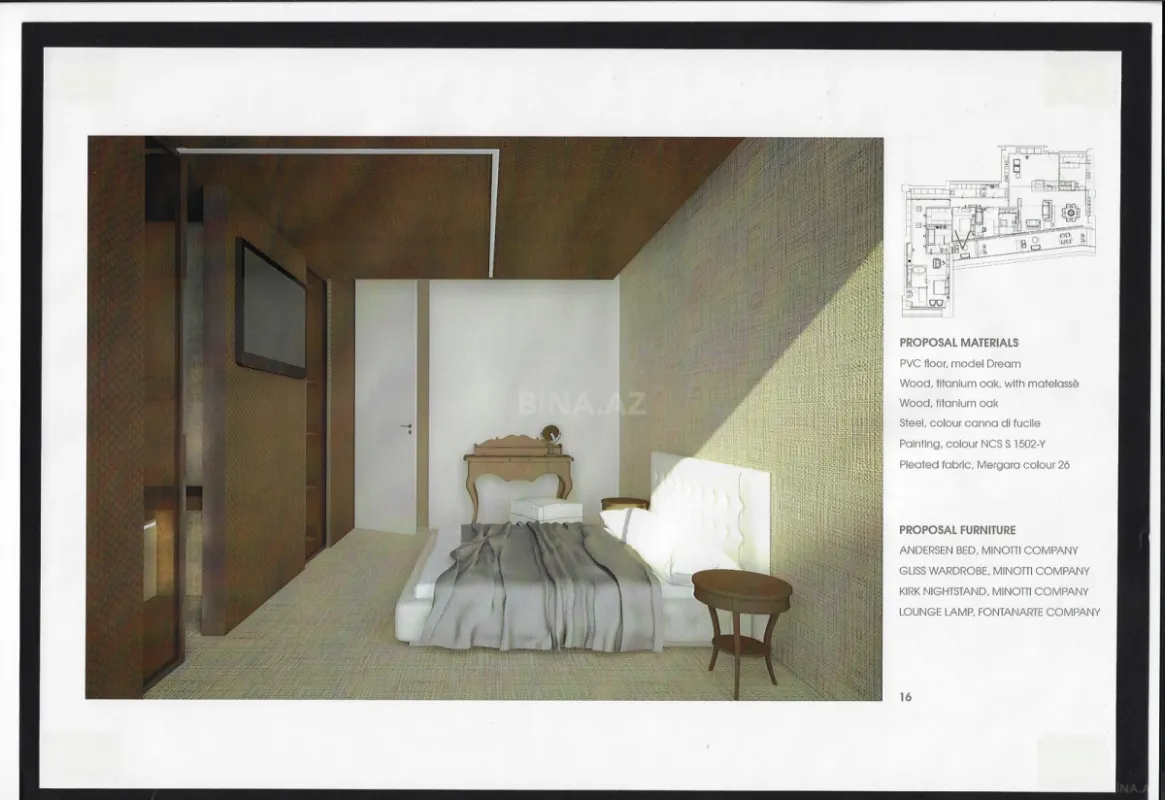 Satılır 4 otaqlı mənzil 288.8 m²