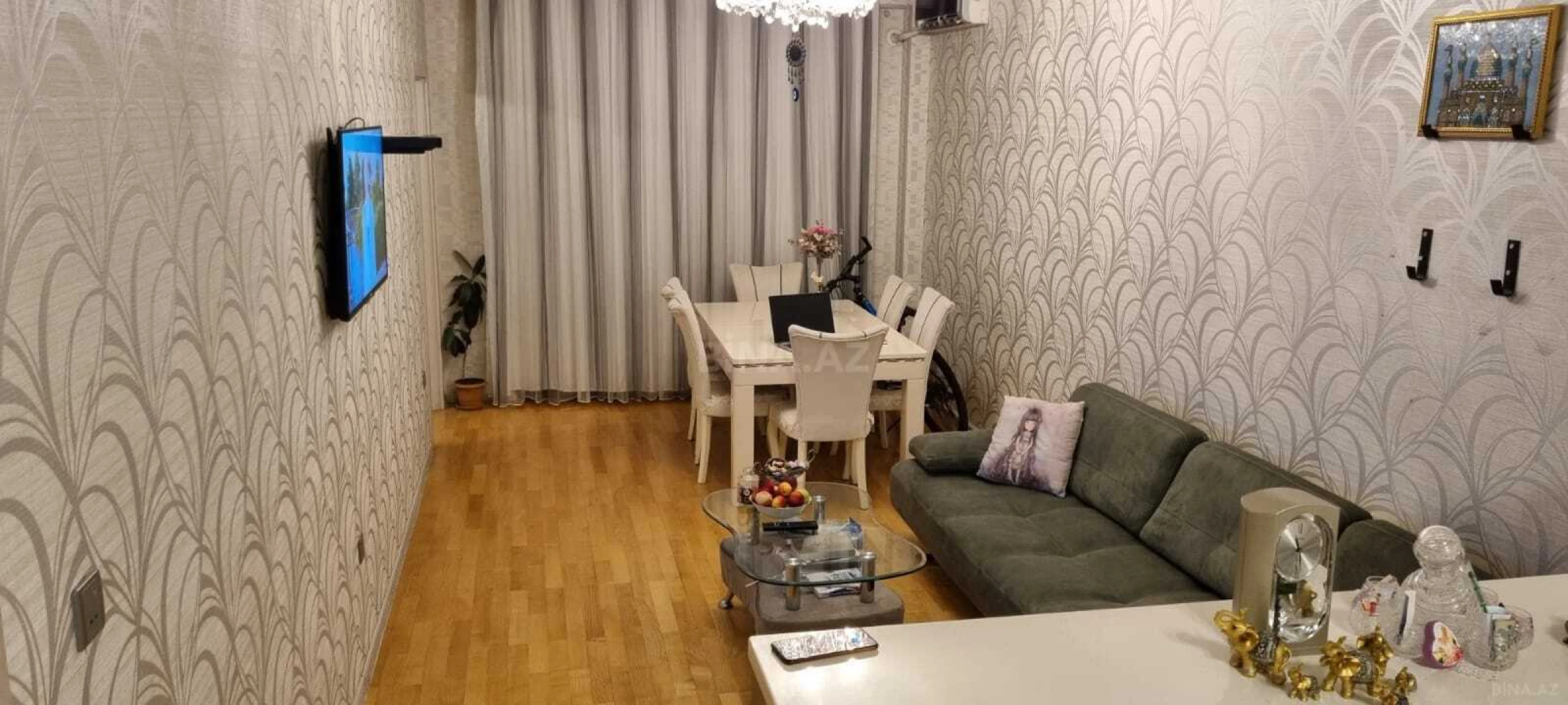 Satılır 3 otaqlı mənzil 80 m²