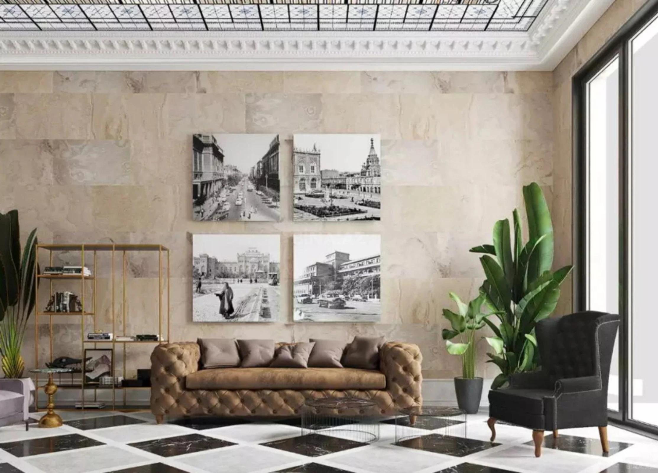 Satılır 4 otaqlı mənzil 160 m²