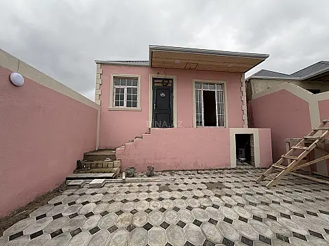 Satılır 3 otaqlı həyət evi 80 m²