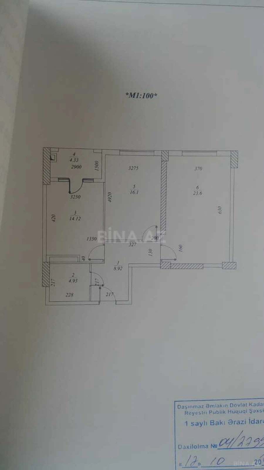 Satılır 2 otaqlı mənzil 78 m²