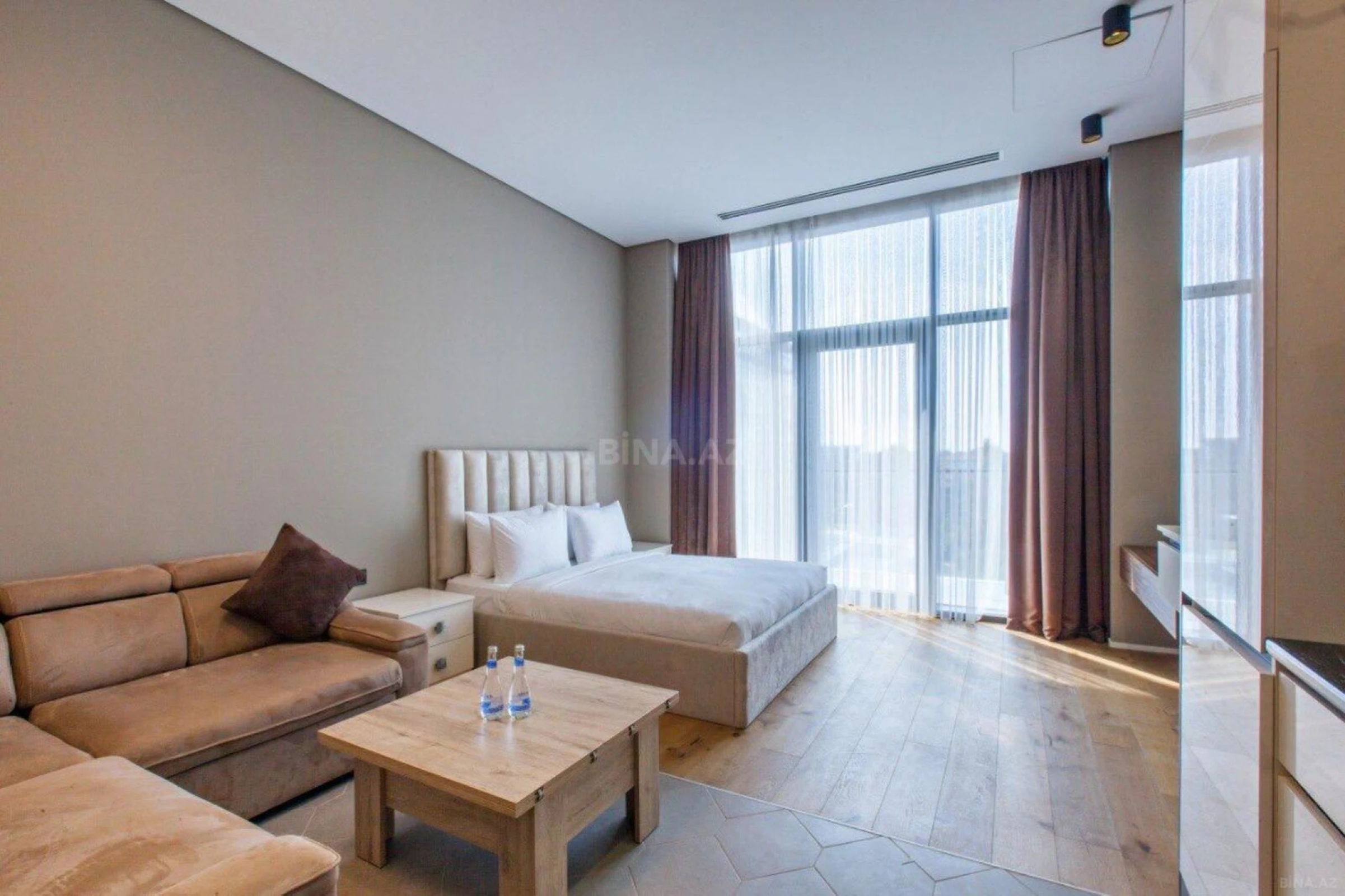 Satılır 1 otaqlı mənzil 58 m²