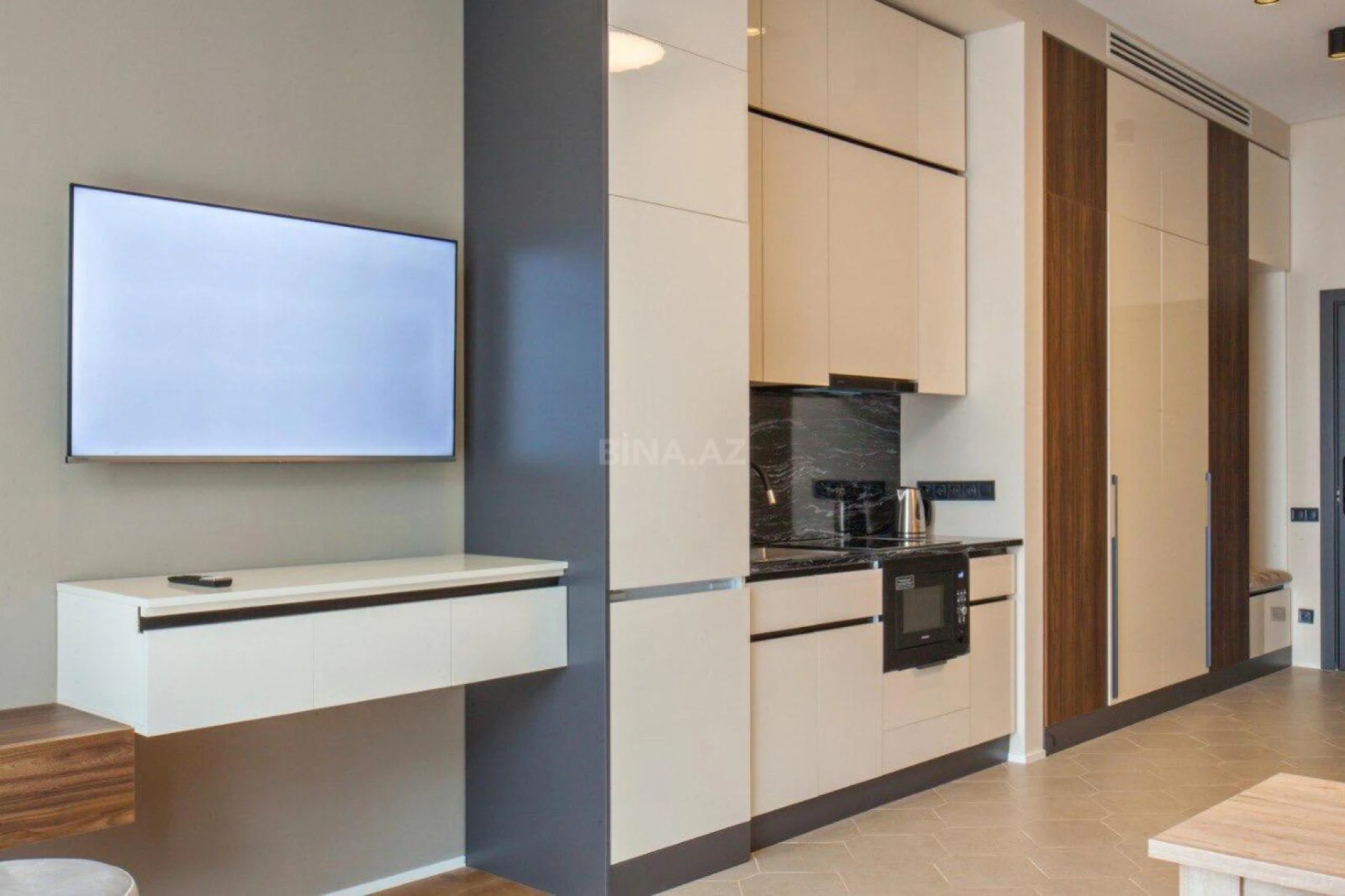 Satılır 1 otaqlı mənzil 58 m²