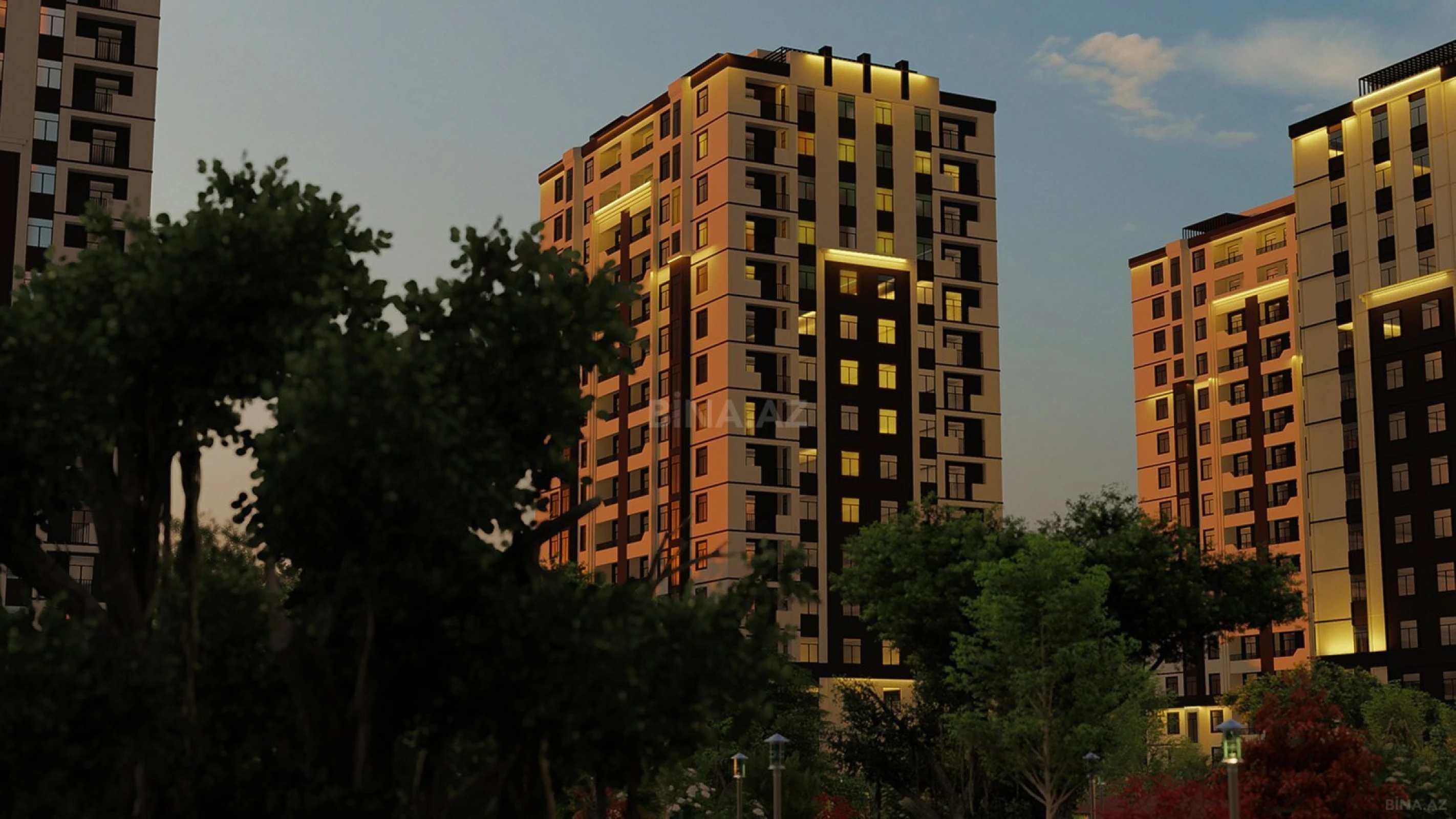 Satılır 3 otaqlı mənzil 106 m²