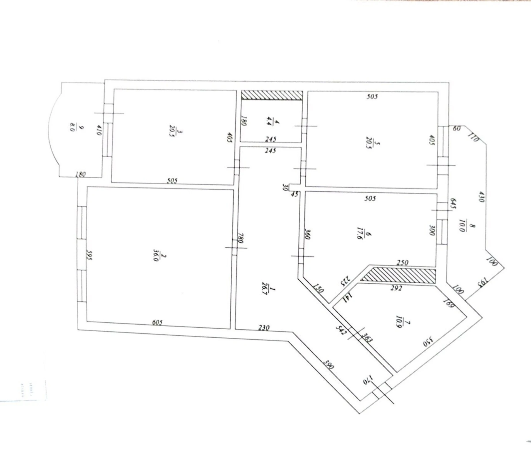 Satılır 3 otaqlı mənzil 155 m²