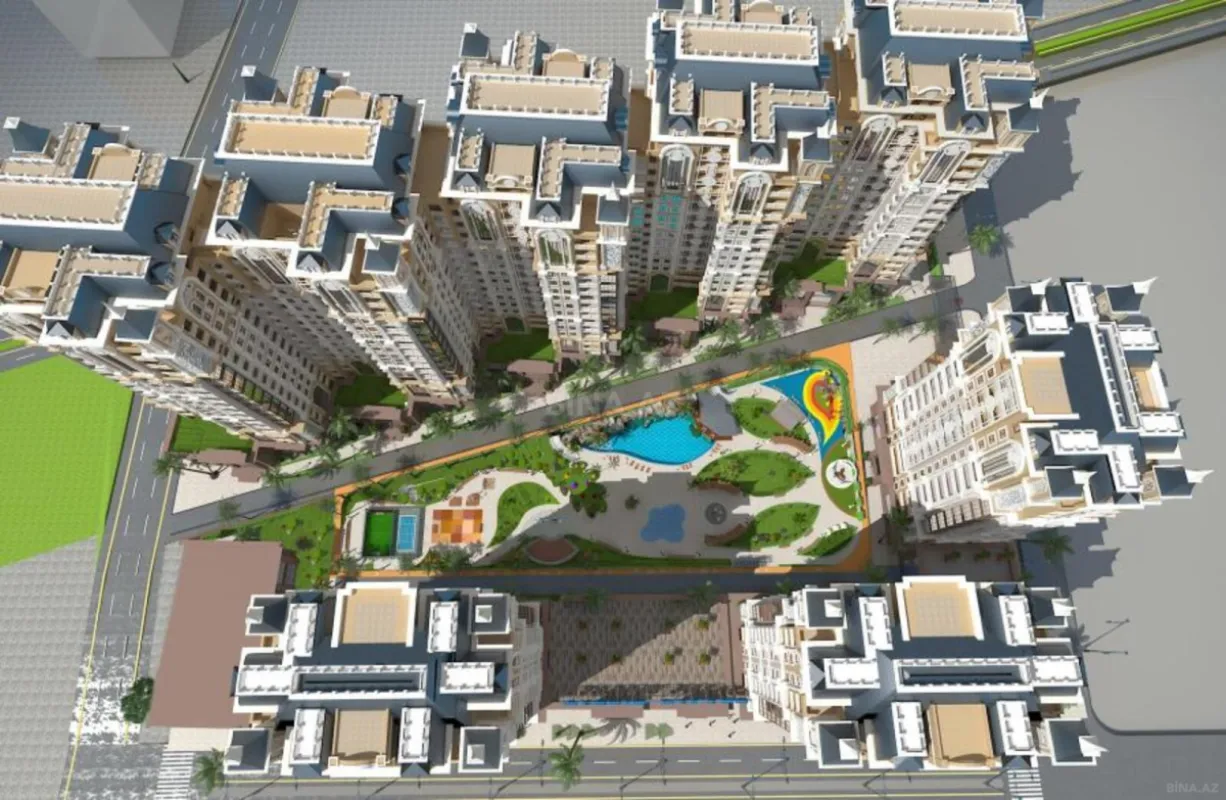 Satılır 3 otaqlı mənzil 146.7 m²