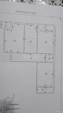 Satılır 3 otaqlı mənzil 131 m²