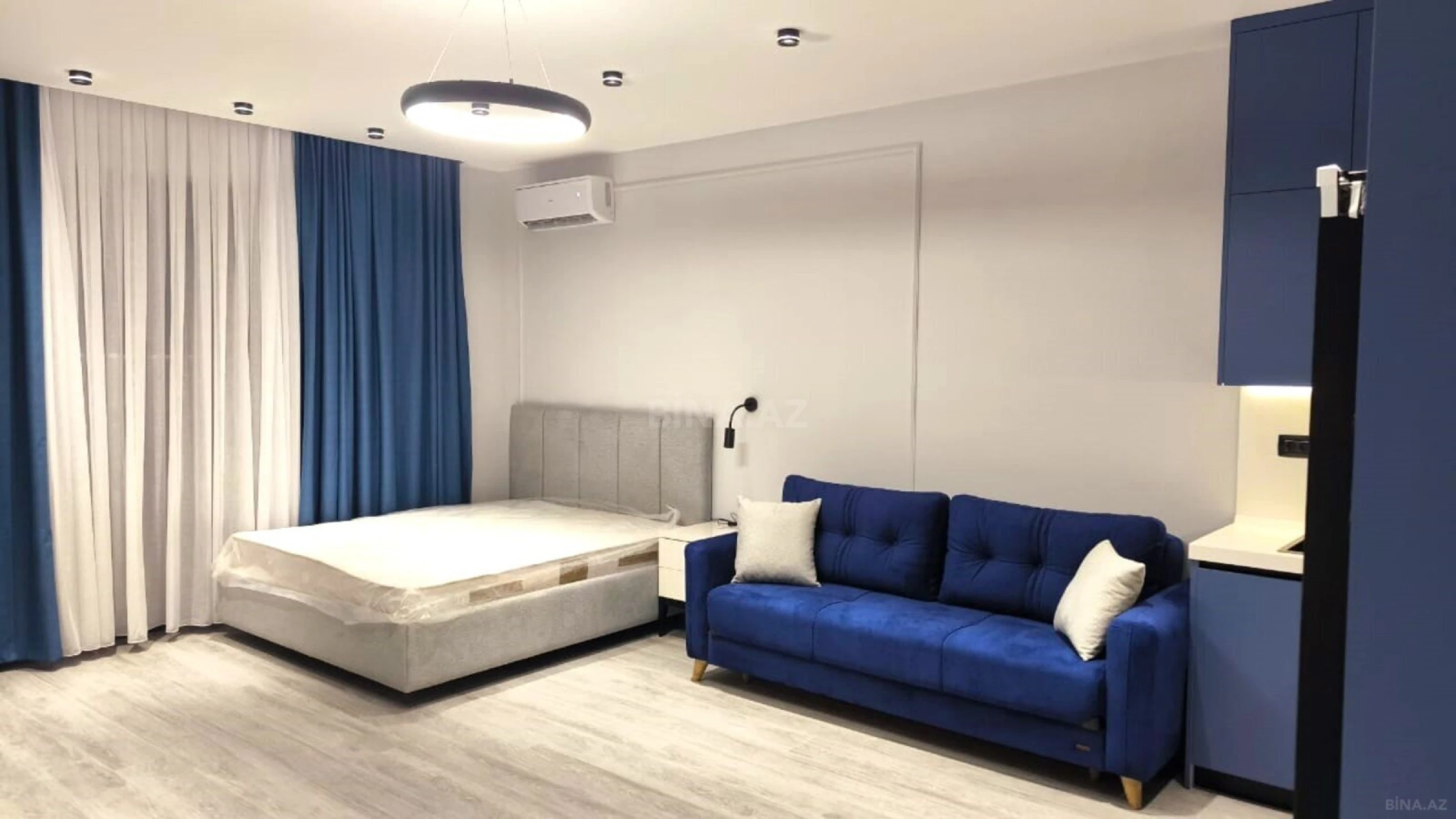 Satılır 1 otaqlı mənzil 60 m²