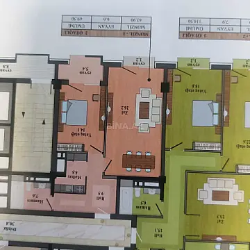 Satılır 2 otaqlı mənzil 70 m²