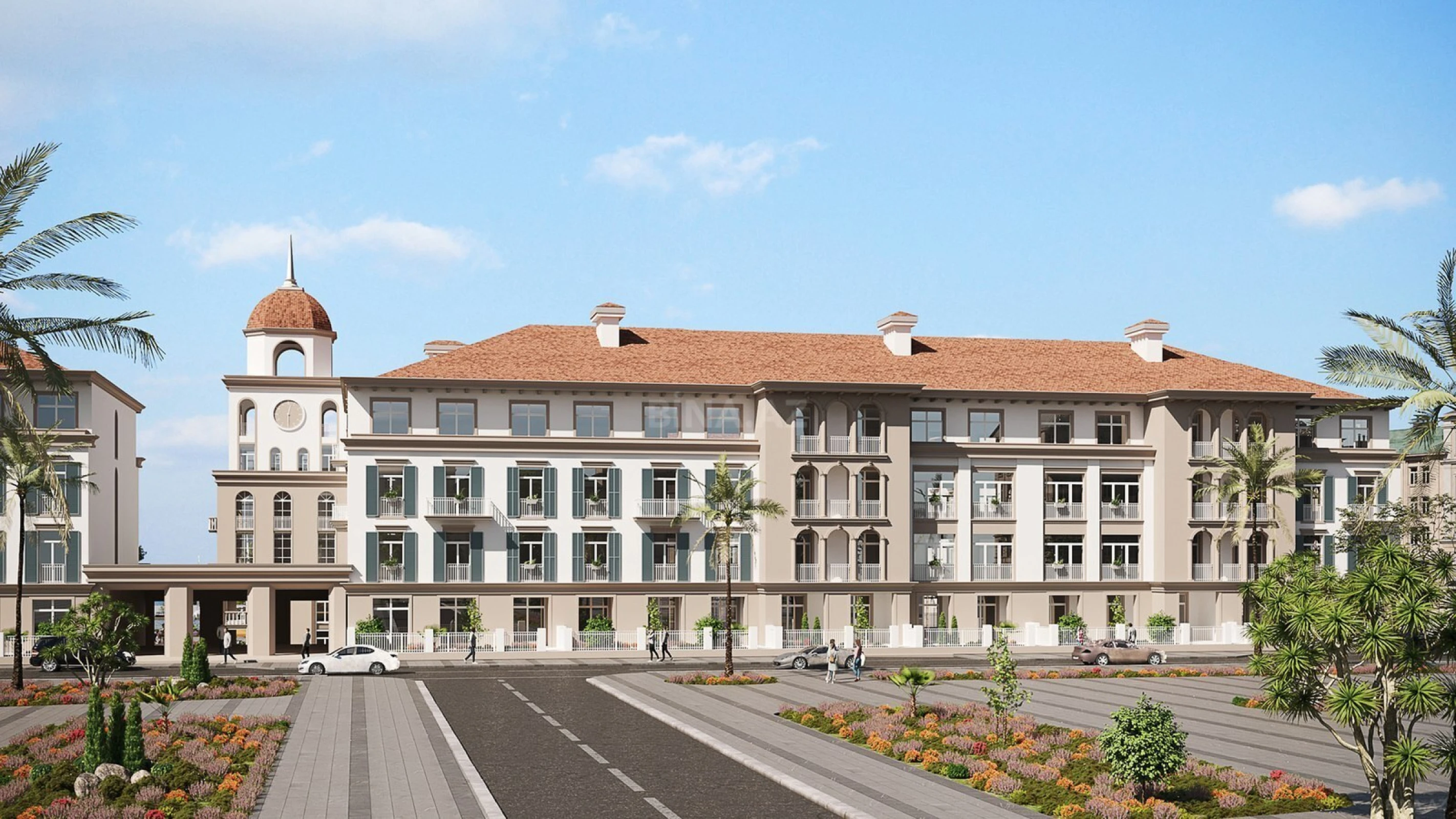 Satılır 2 otaqlı mənzil 76.4 m²