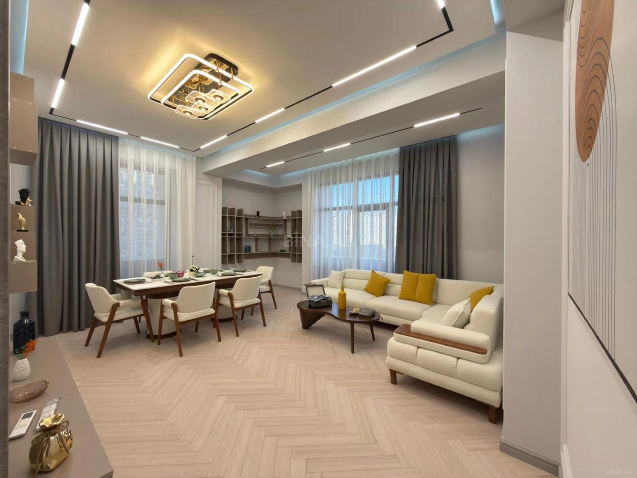 Satılır 3 otaqlı mənzil 125 m²
