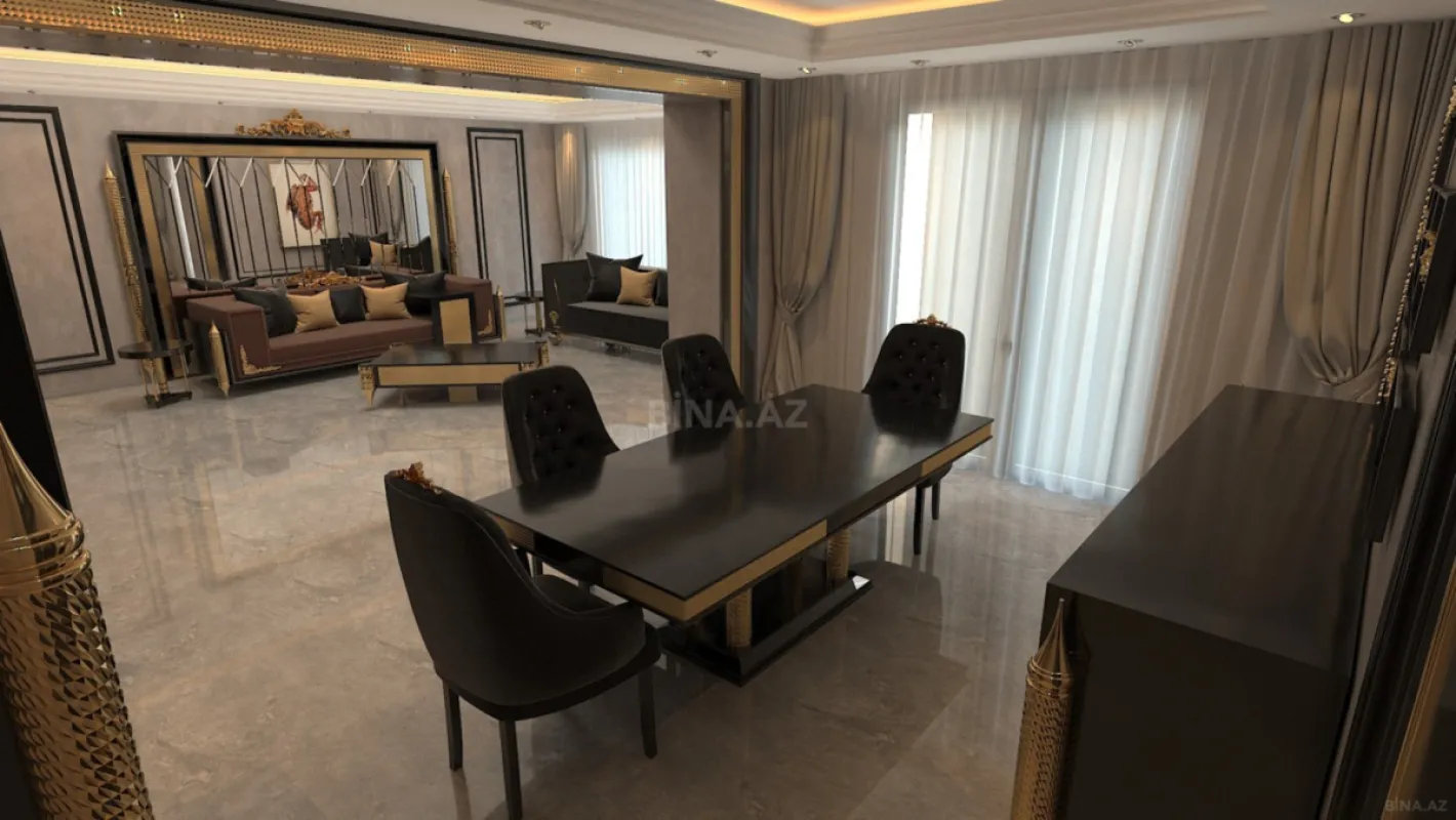 Kirayə verilir 4 otaqlı mənzil 220 m²