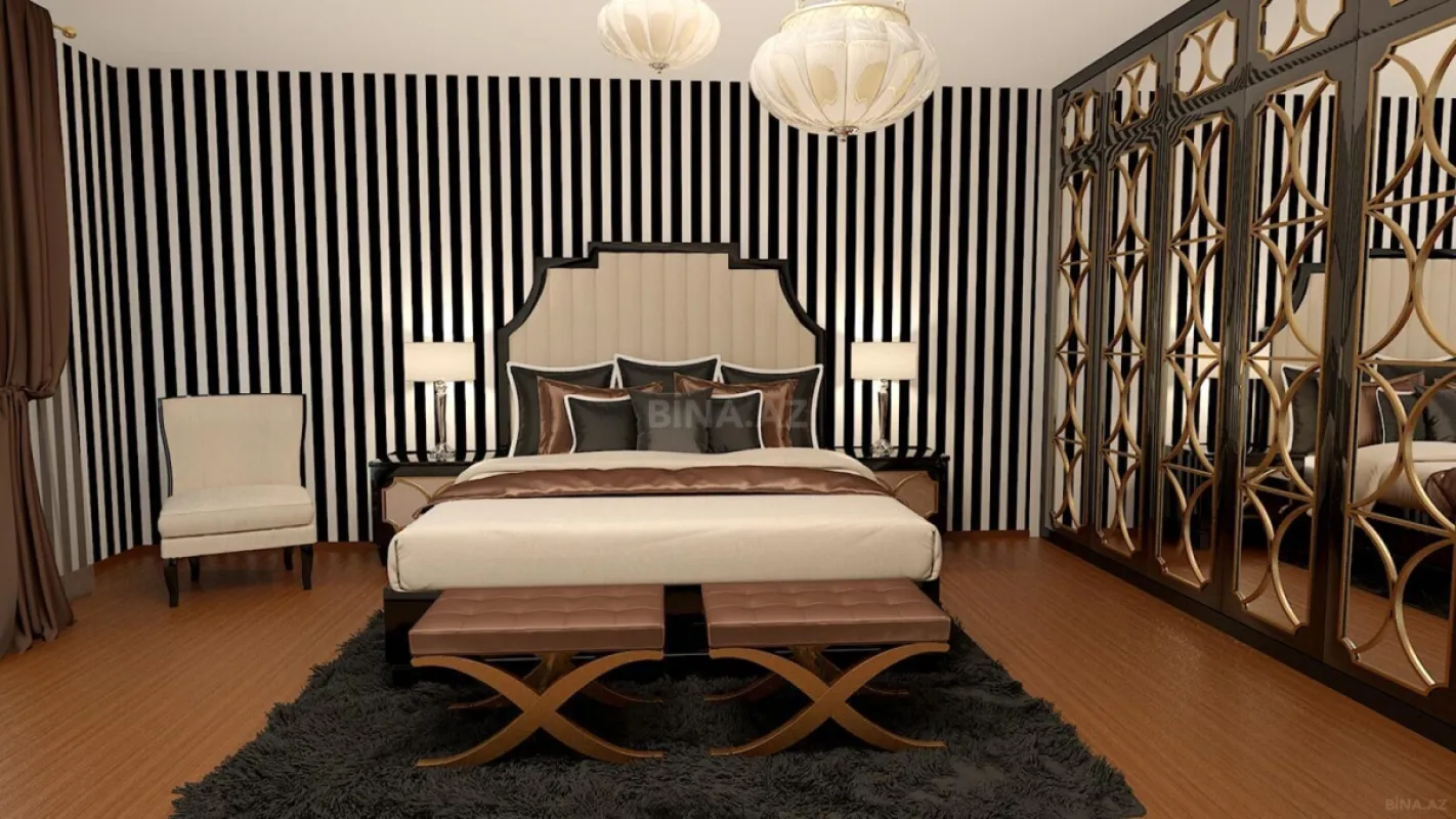 Kirayə verilir 4 otaqlı mənzil 220 m²