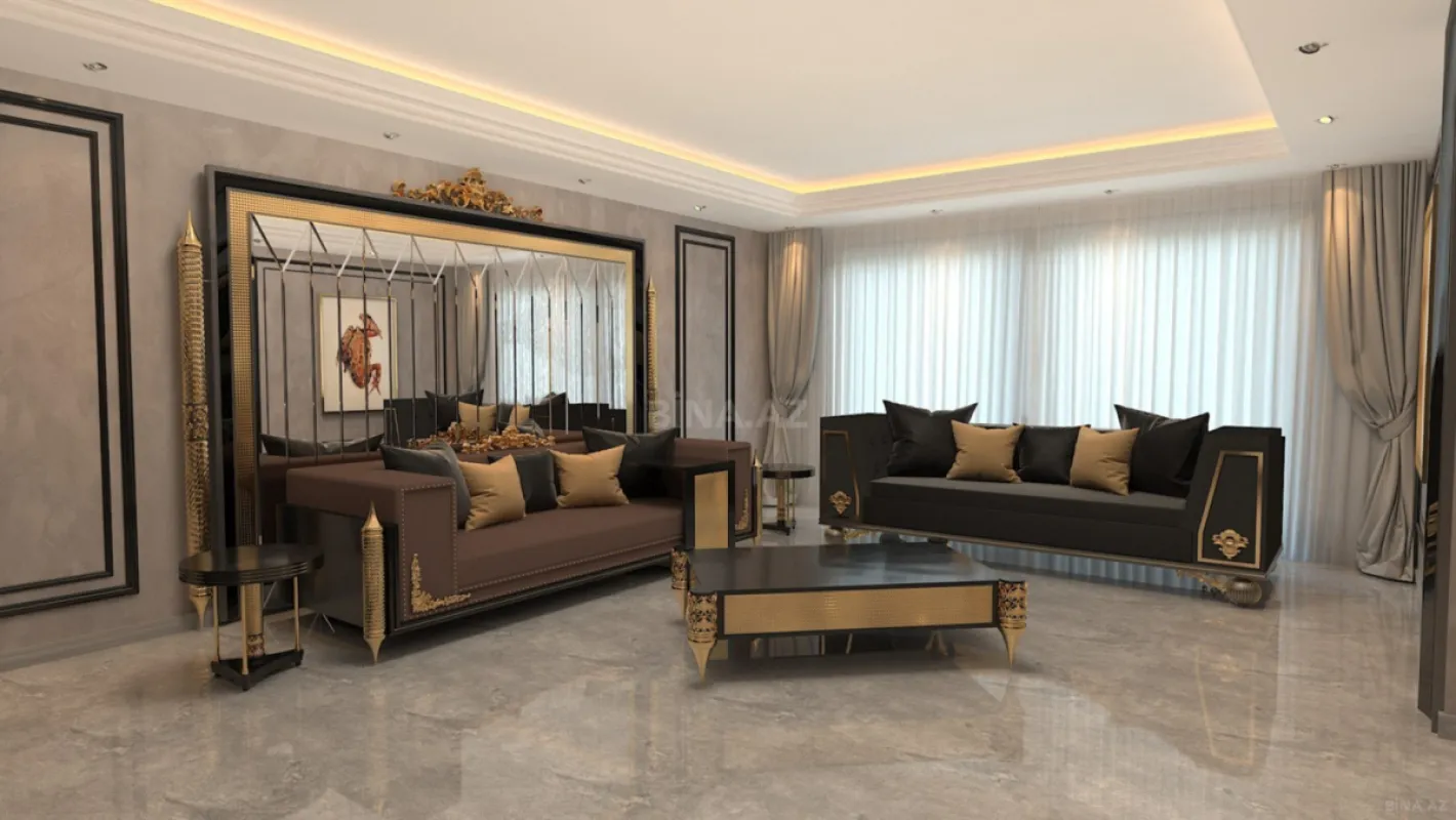 Kirayə verilir 4 otaqlı mənzil 220 m²