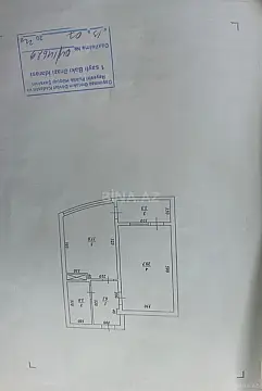 Satılır 2 otaqlı mənzil 58 m²