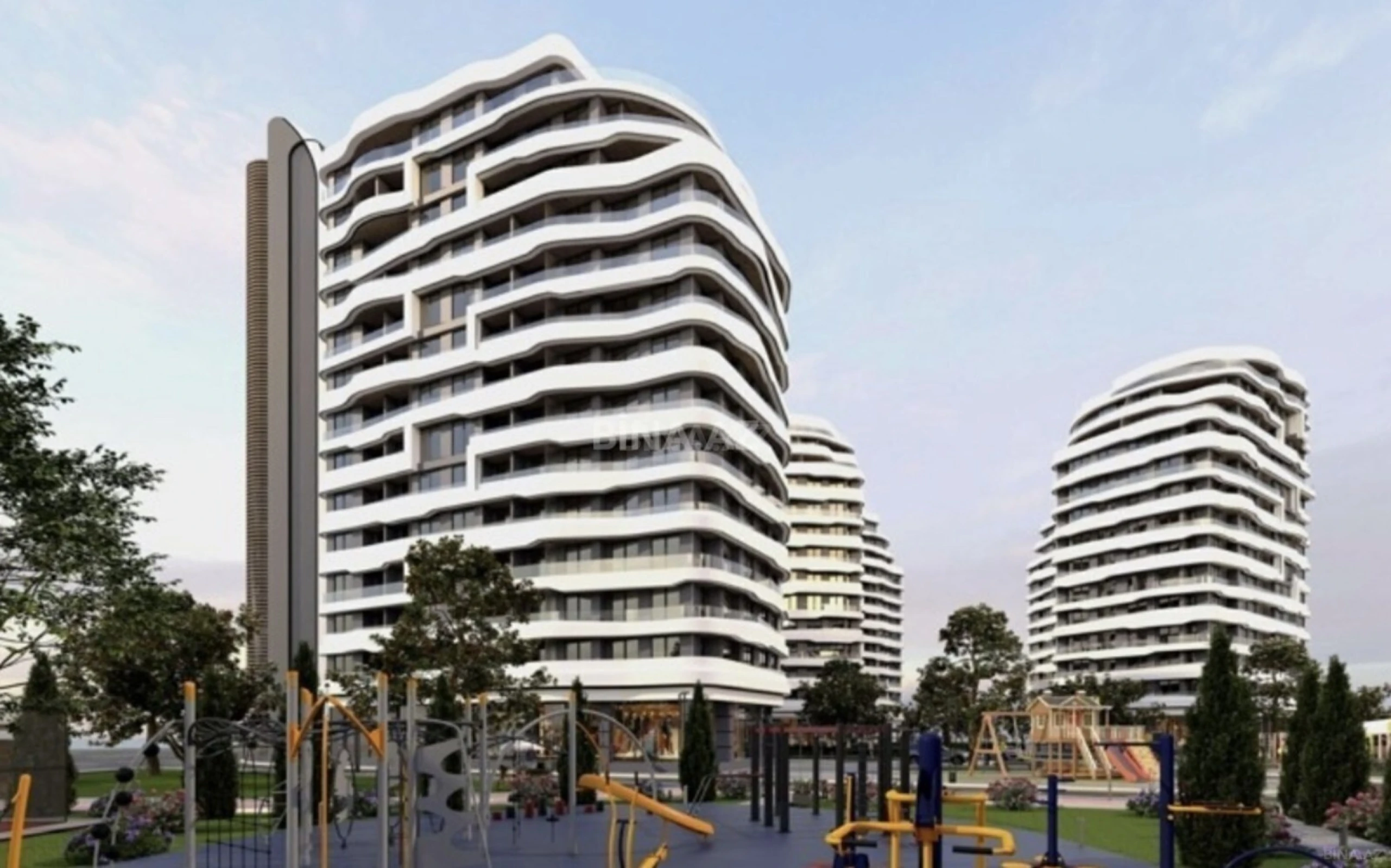 Satılır 2 otaqlı mənzil 61 m²