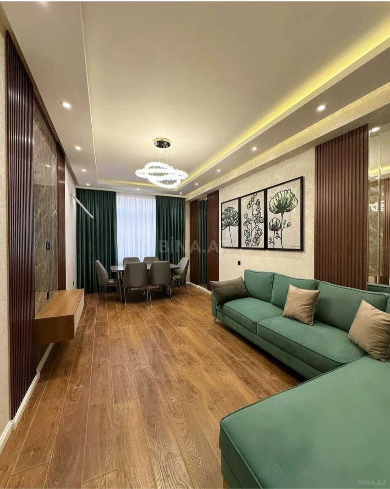 Kirayə verilir 2 otaqlı mənzil 105 m²