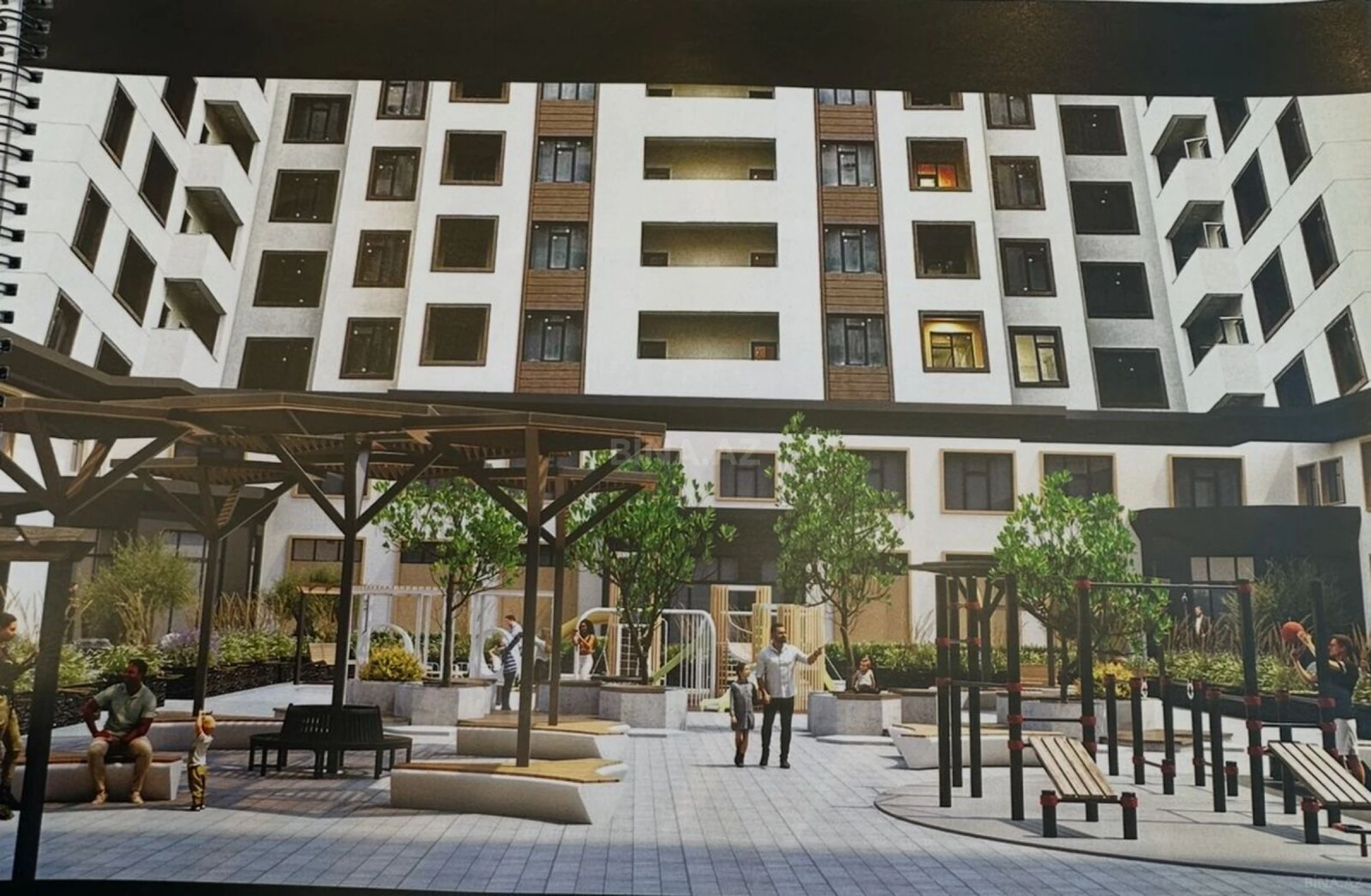 Satılır 2 otaqlı mənzil 77 m²