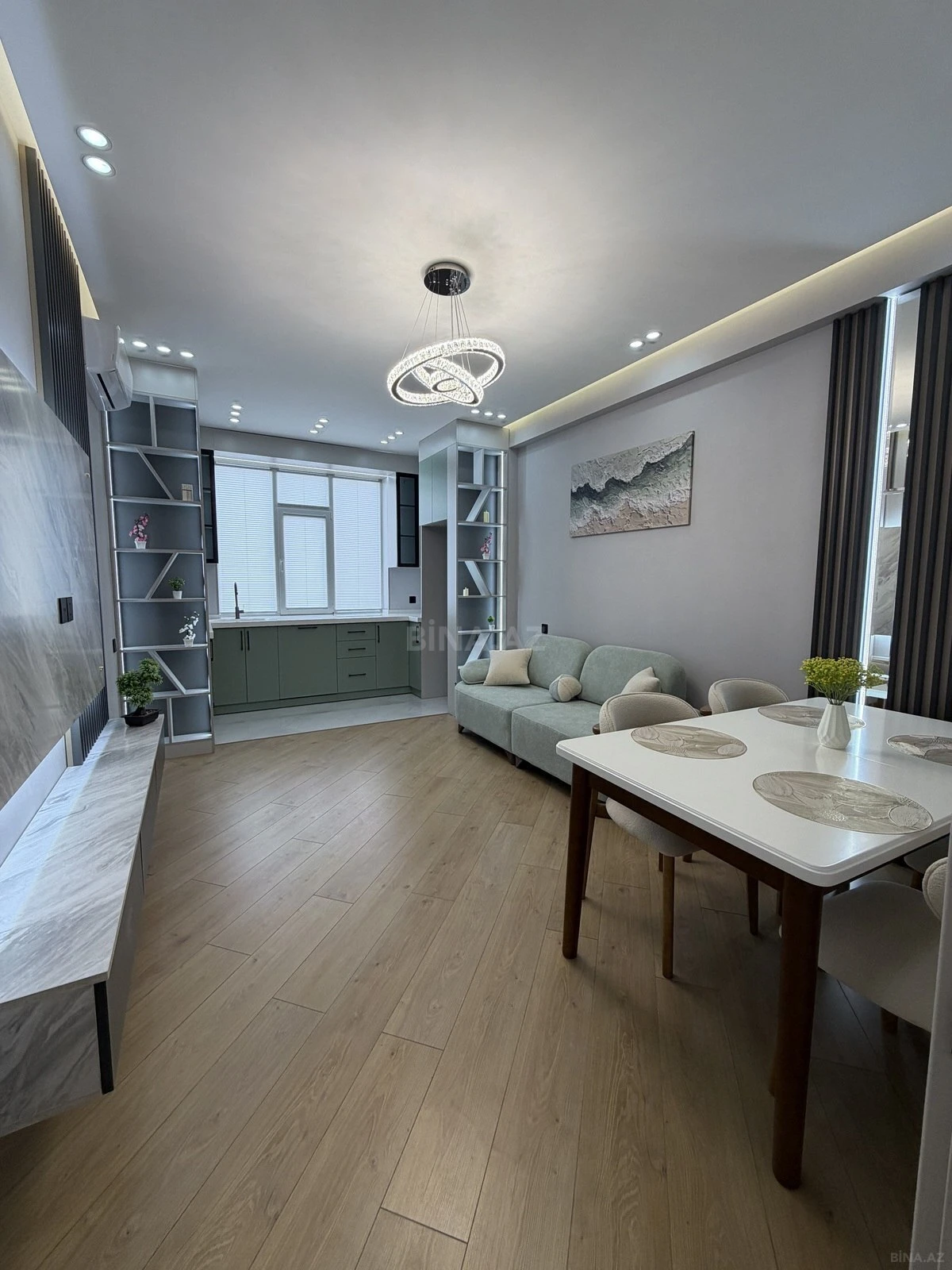 Satılır 2 otaqlı mənzil 55 m²