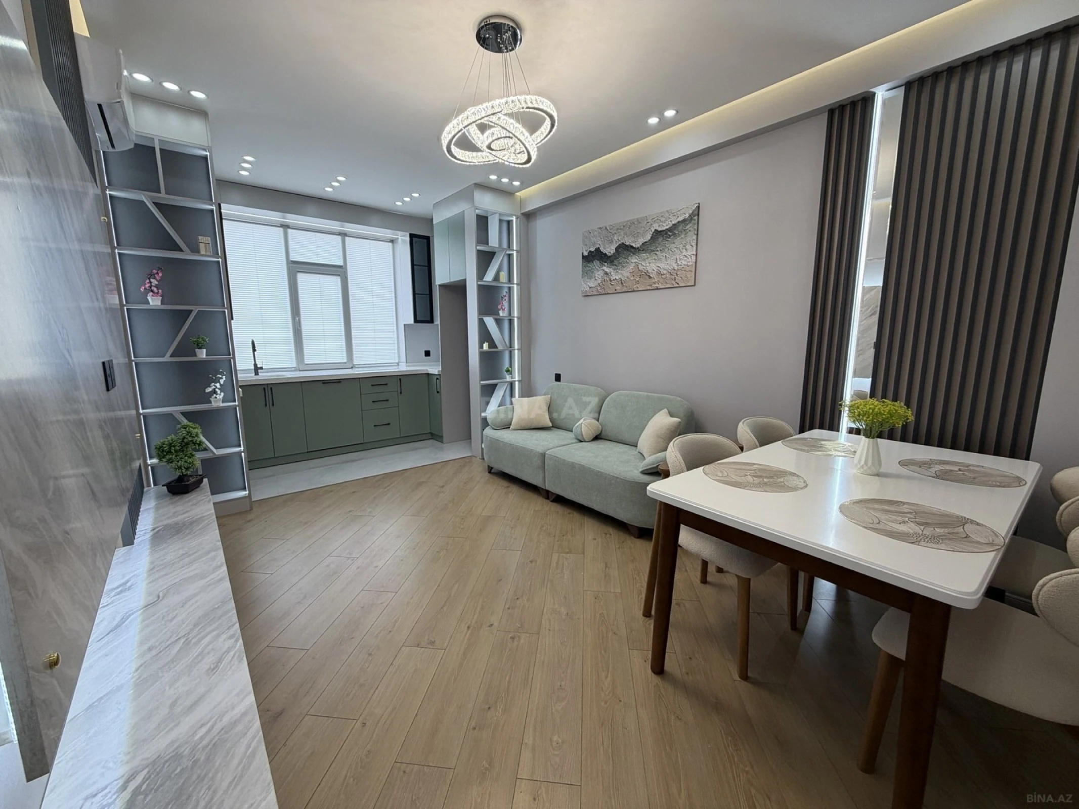 Satılır 2 otaqlı mənzil 55 m²