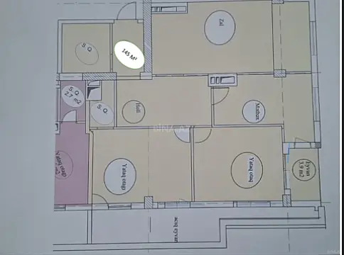 Satılır 4 otaqlı mənzil 145 m²