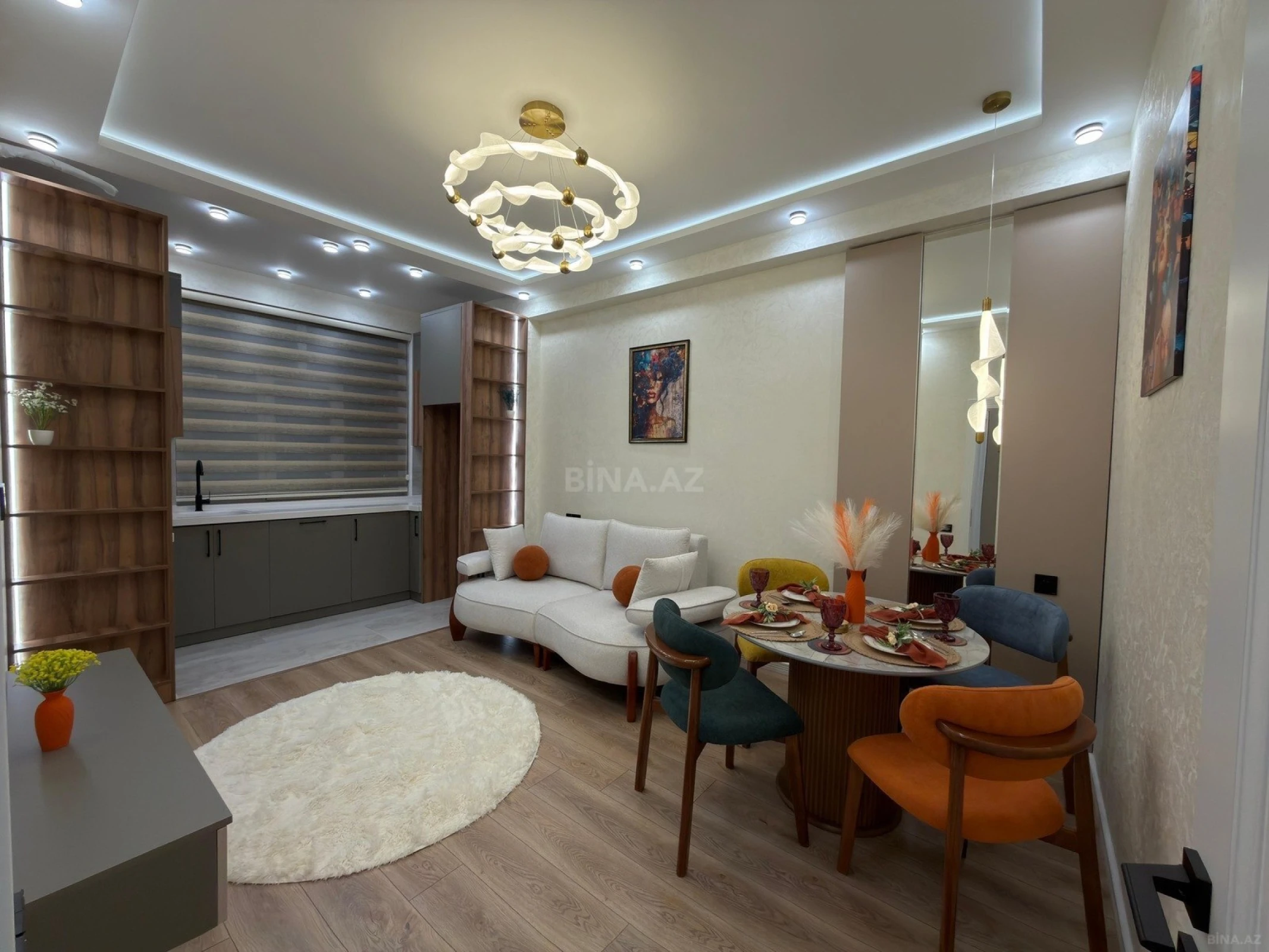Satılır 2 otaqlı mənzil 53 m²