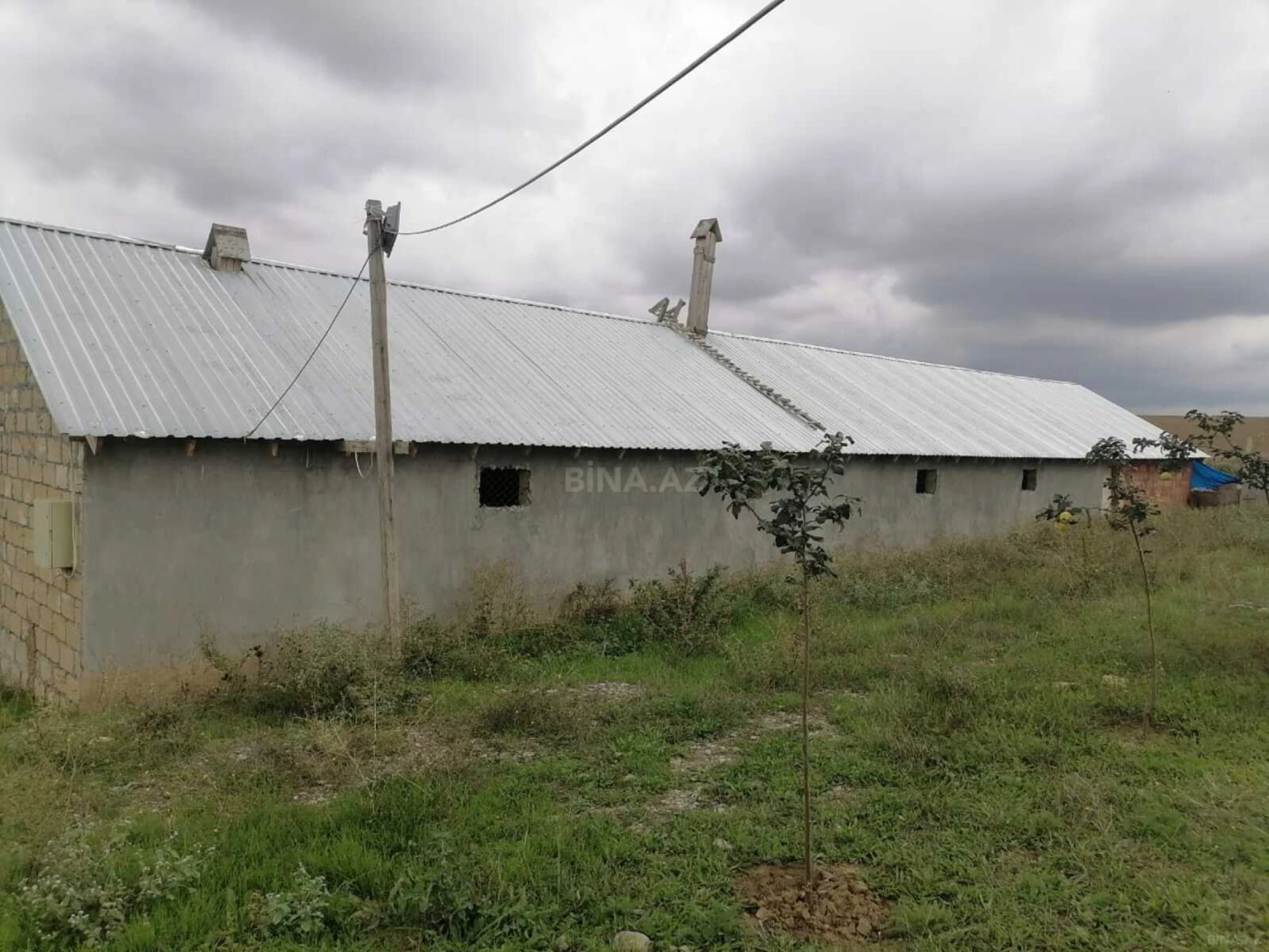 Satılır 2 otaqlı həyət evi 60 m²