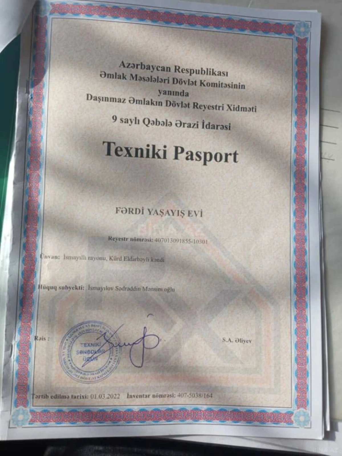 Satılır 2 otaqlı həyət evi 60 m²