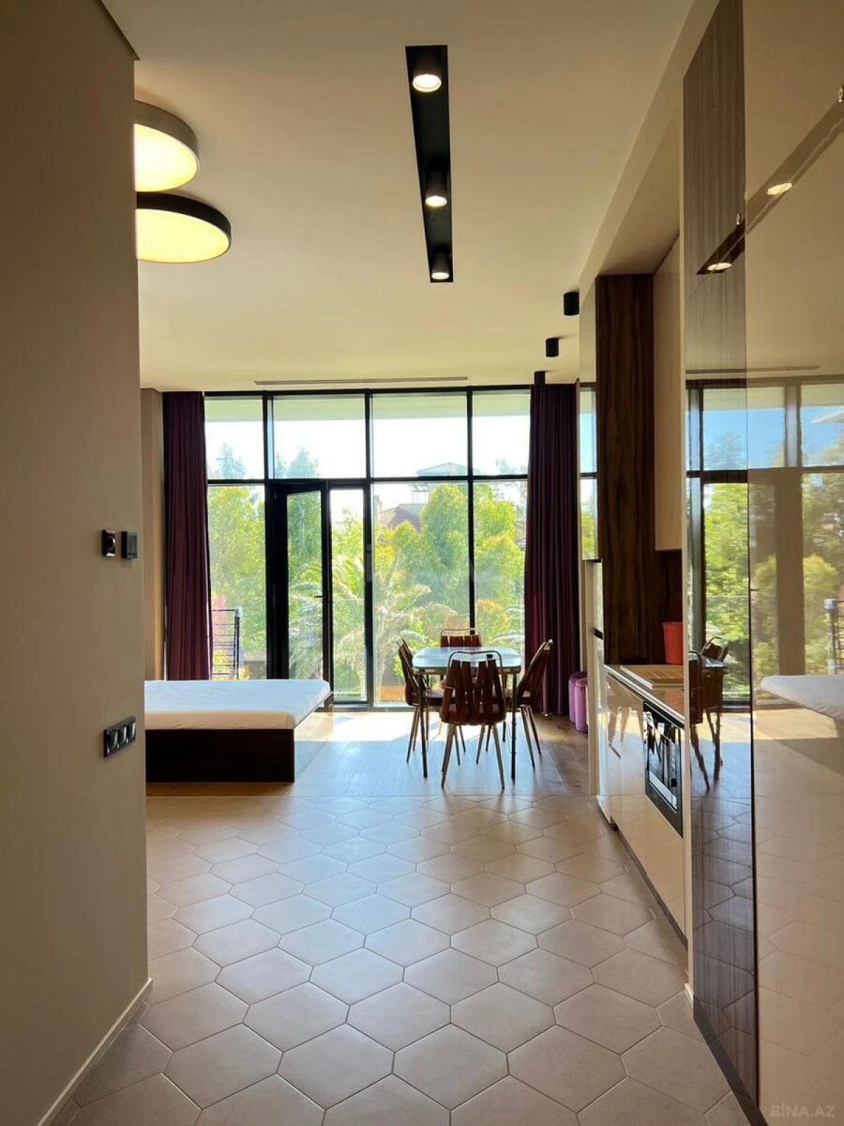 Satılır 1 otaqlı mənzil 45 m²