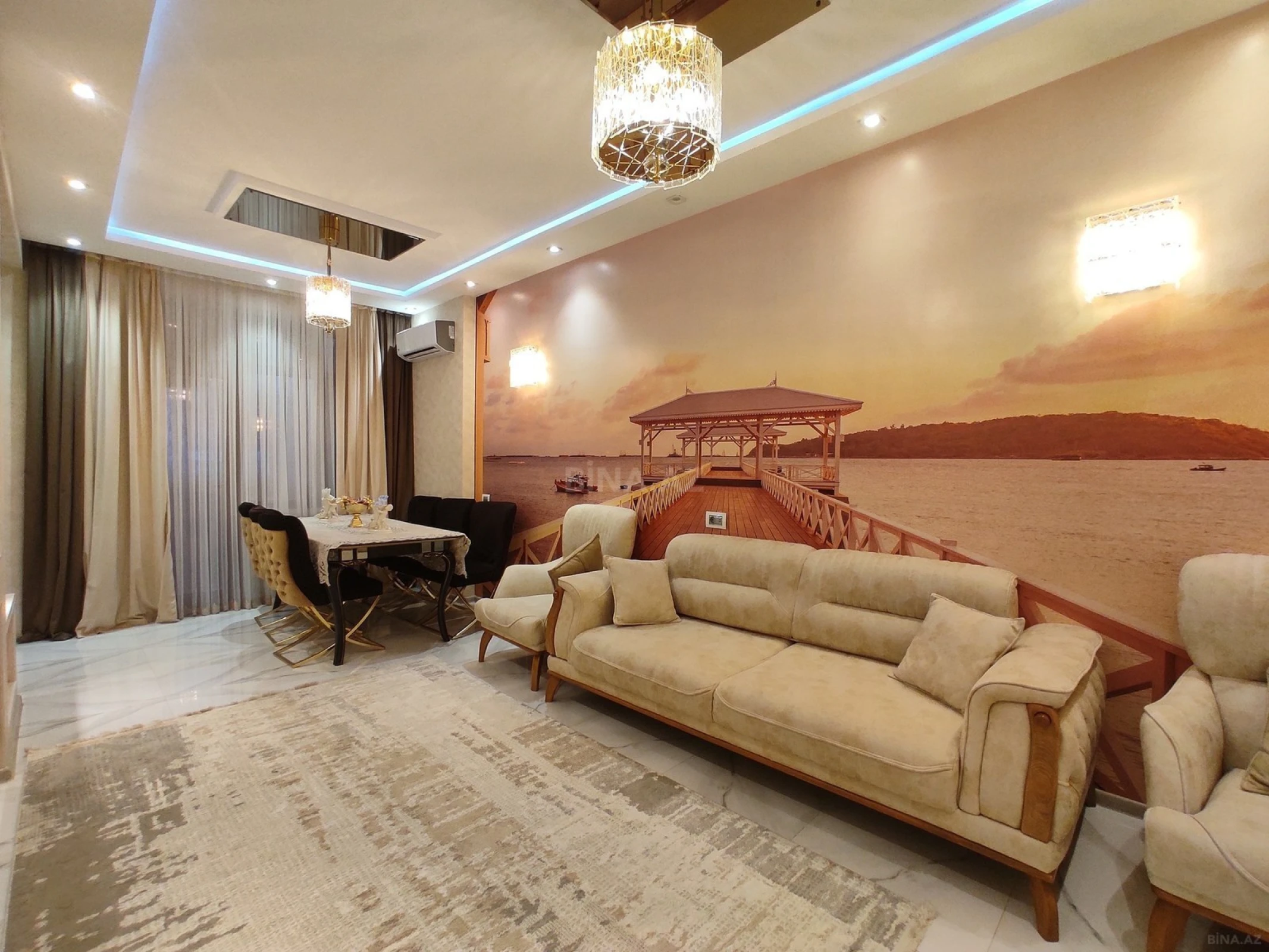 Satılır 3 otaqlı mənzil 126 m²