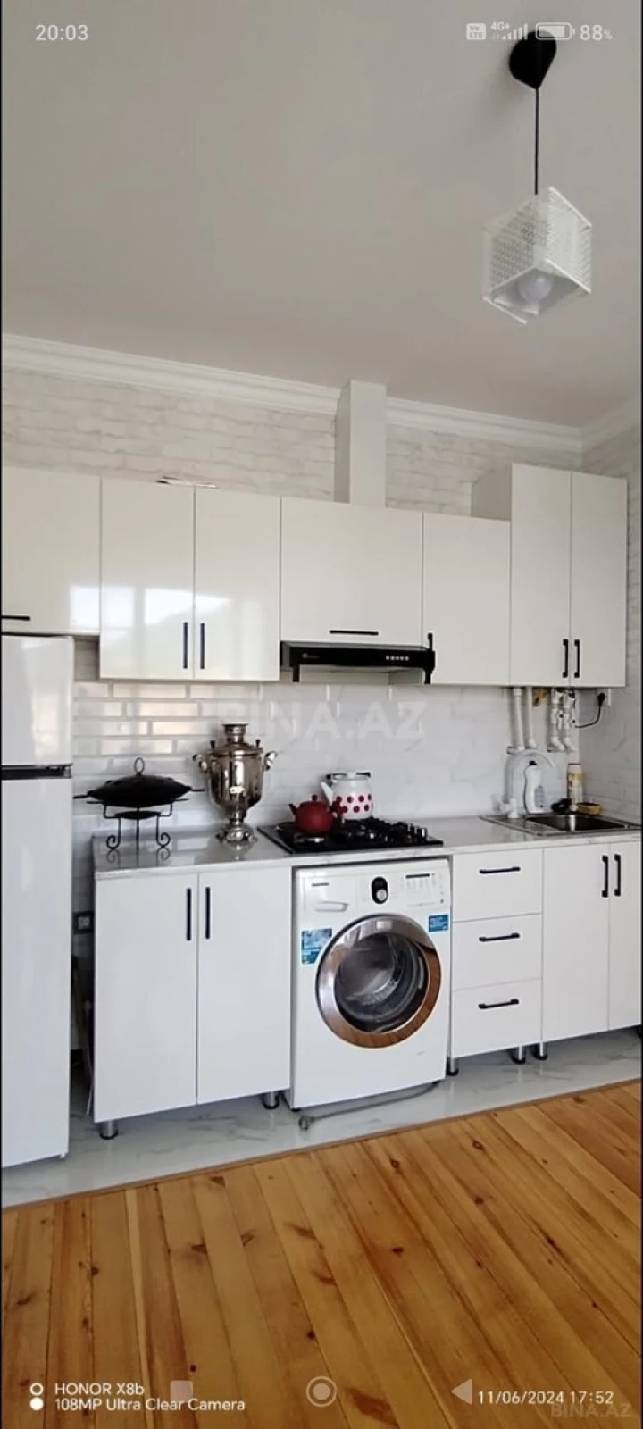 Kirayə verilir 3 otaqlı həyət evi 100 m²