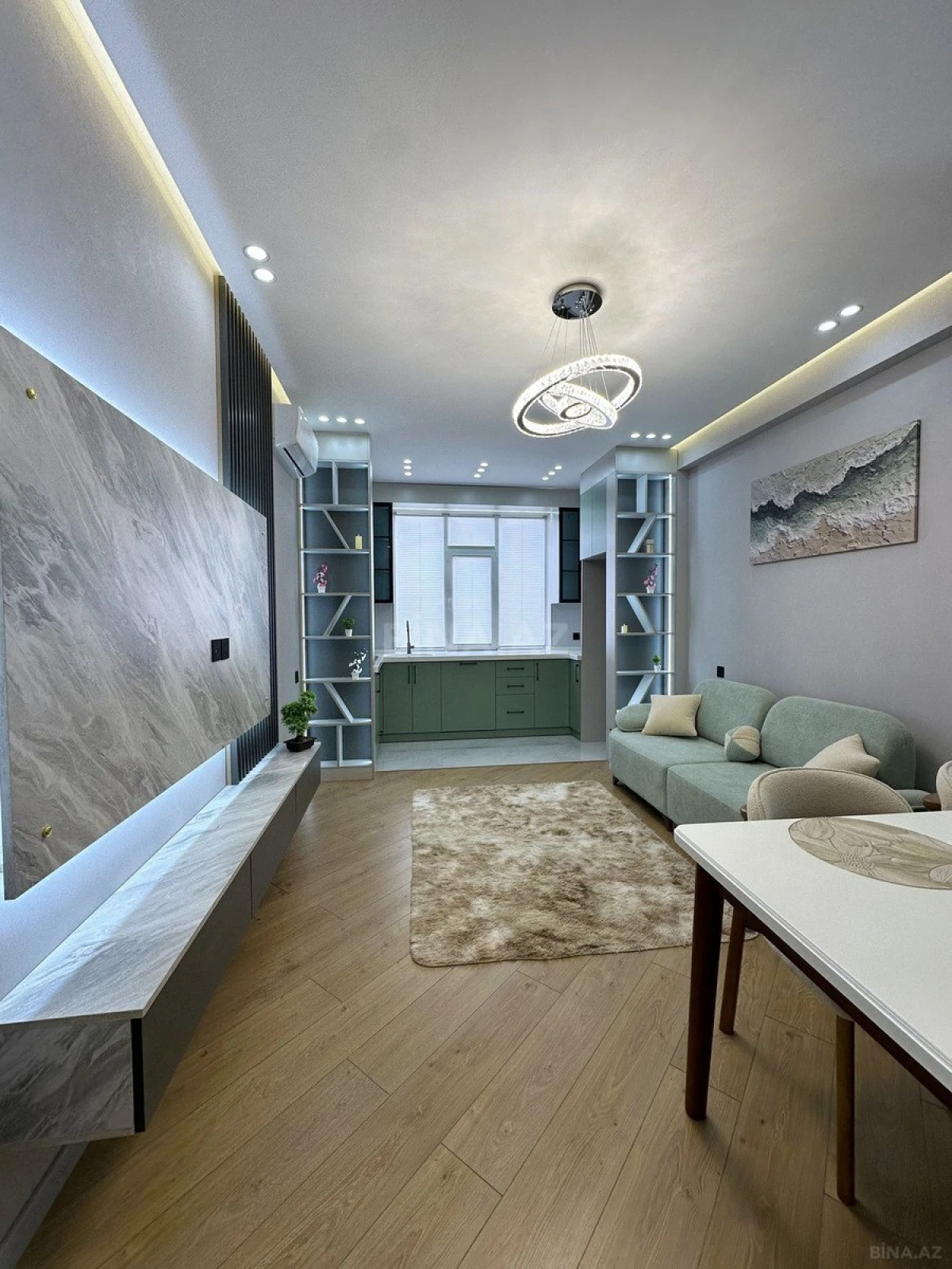 Satılır 2 otaqlı mənzil 55 m²