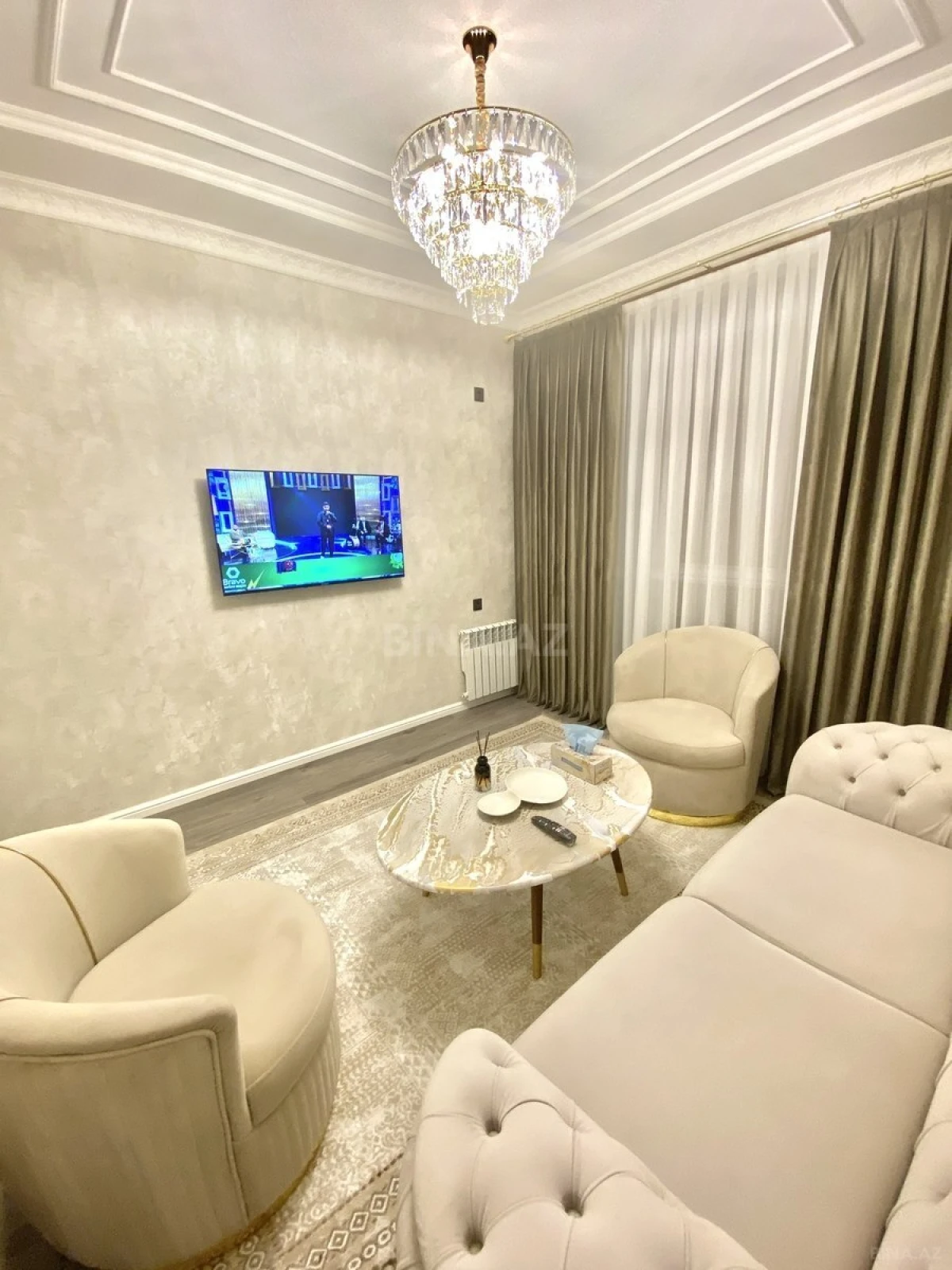 Satılır 2 otaqlı mənzil 52.9 m²