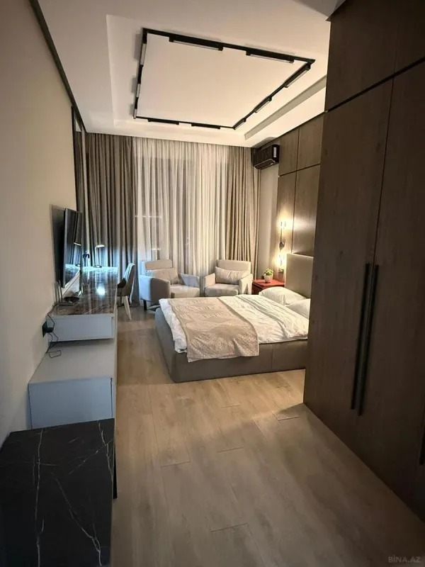 Kirayə verilir 1 otaqlı mənzil 55 m²