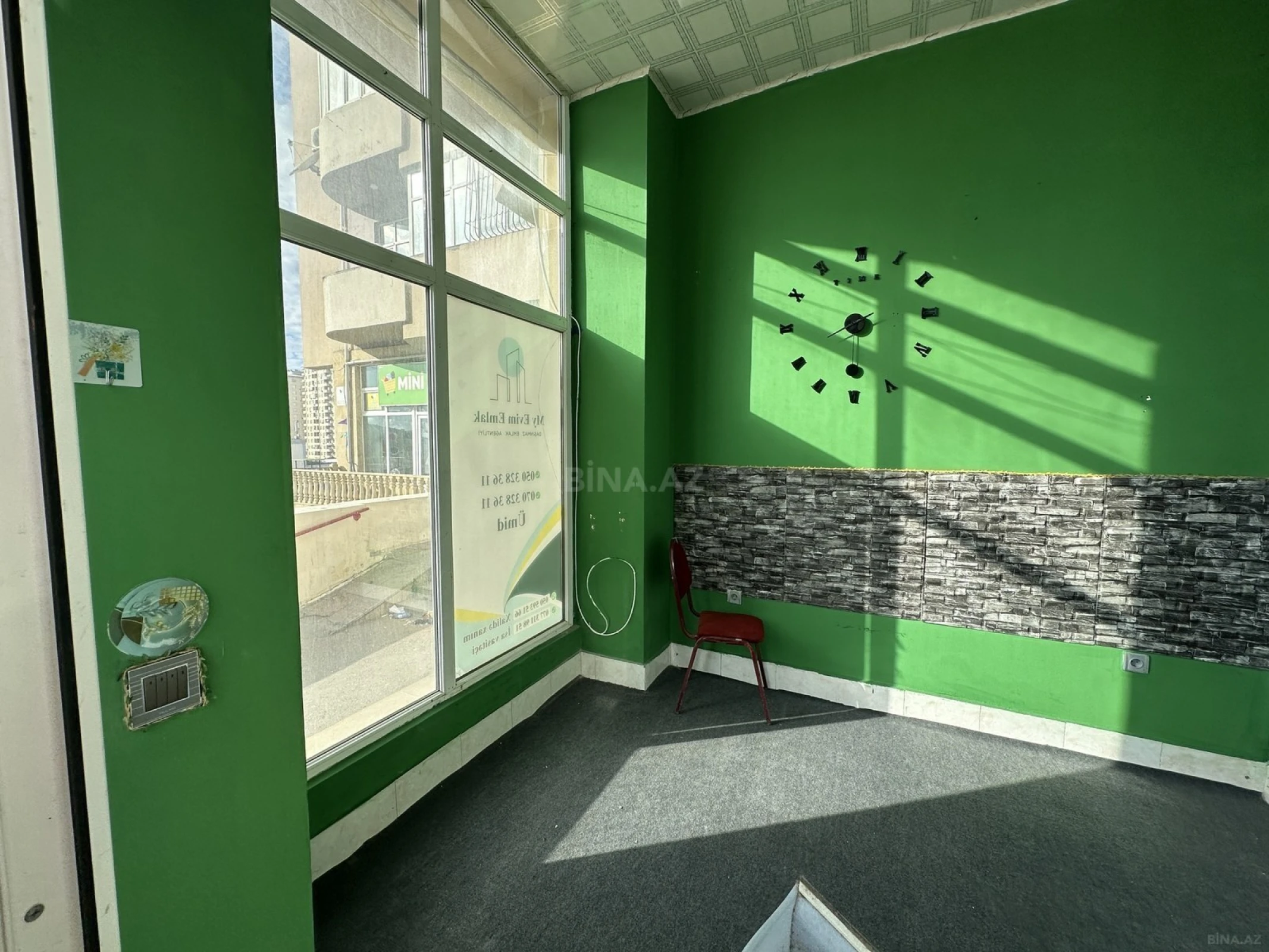 Kirayə verilir obyekt 15 m²