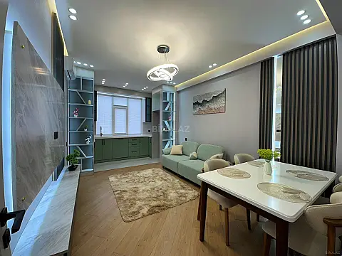 Satılır 2 otaqlı mənzil 55 m²