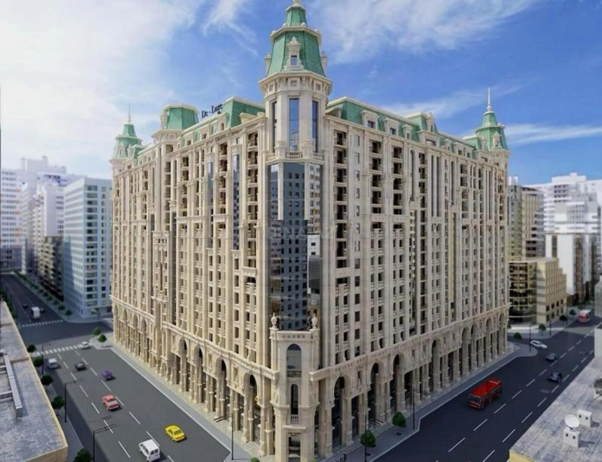 Satılır 4 otaqlı mənzil 212 m²