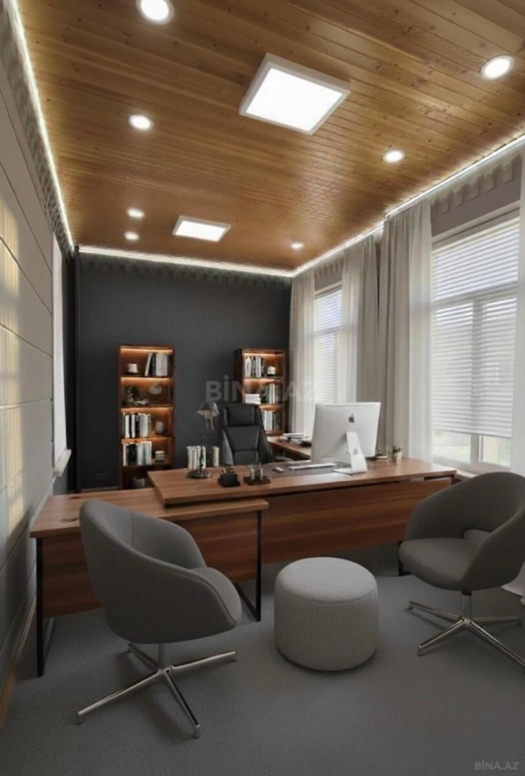 Kirayə verilir 5 otaqlı ofis 140 m²