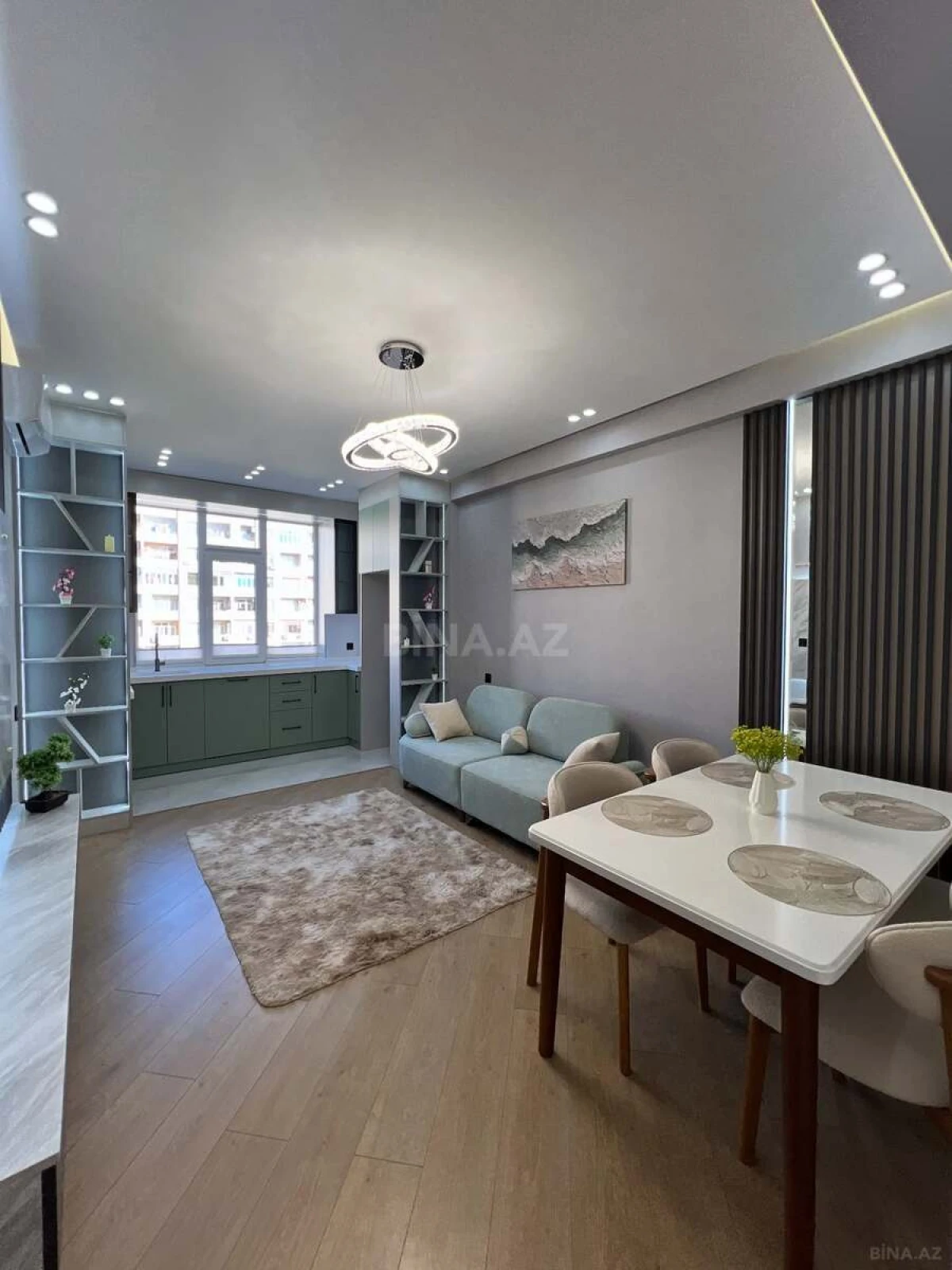 Satılır 2 otaqlı mənzil 55 m²