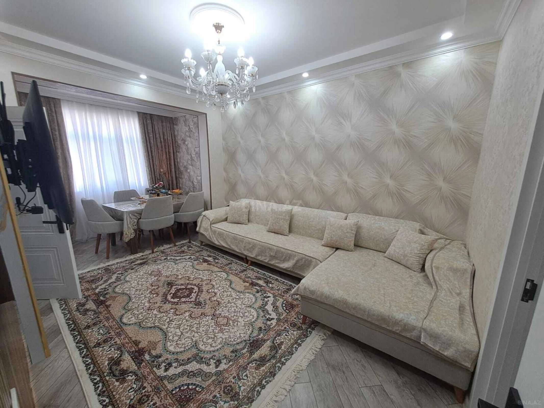 Satılır 2 otaqlı mənzil 58 m²